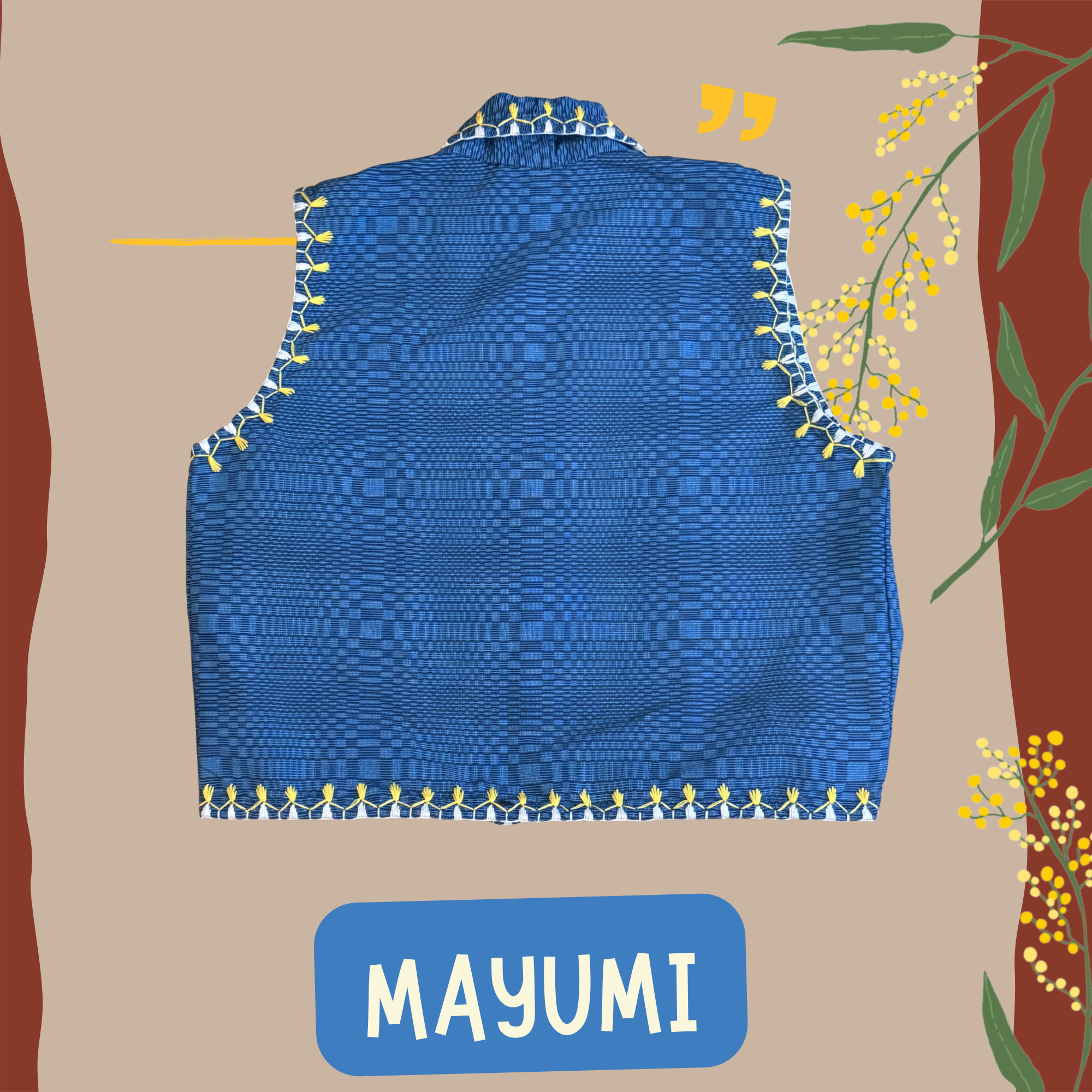 Hinabi Waterfall Vest - Mayumi