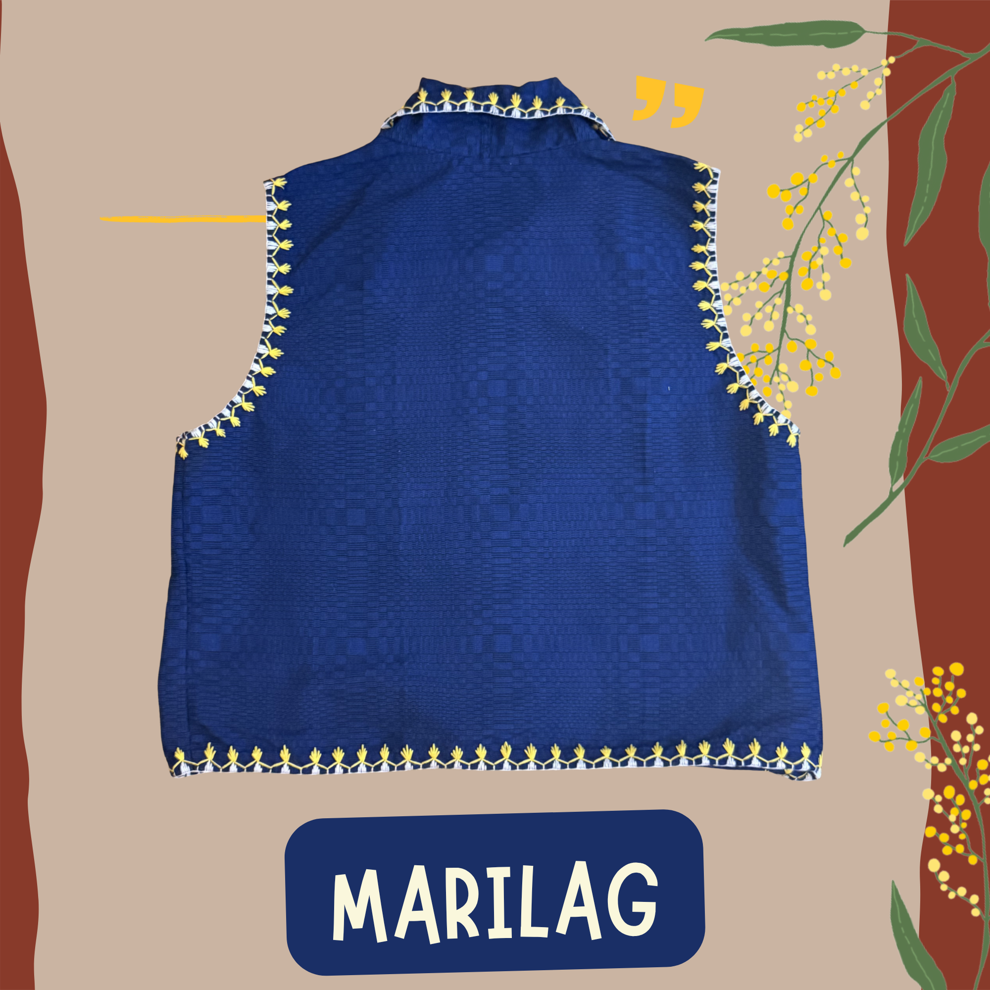 Hinabi Waterfall Vest - Marilag