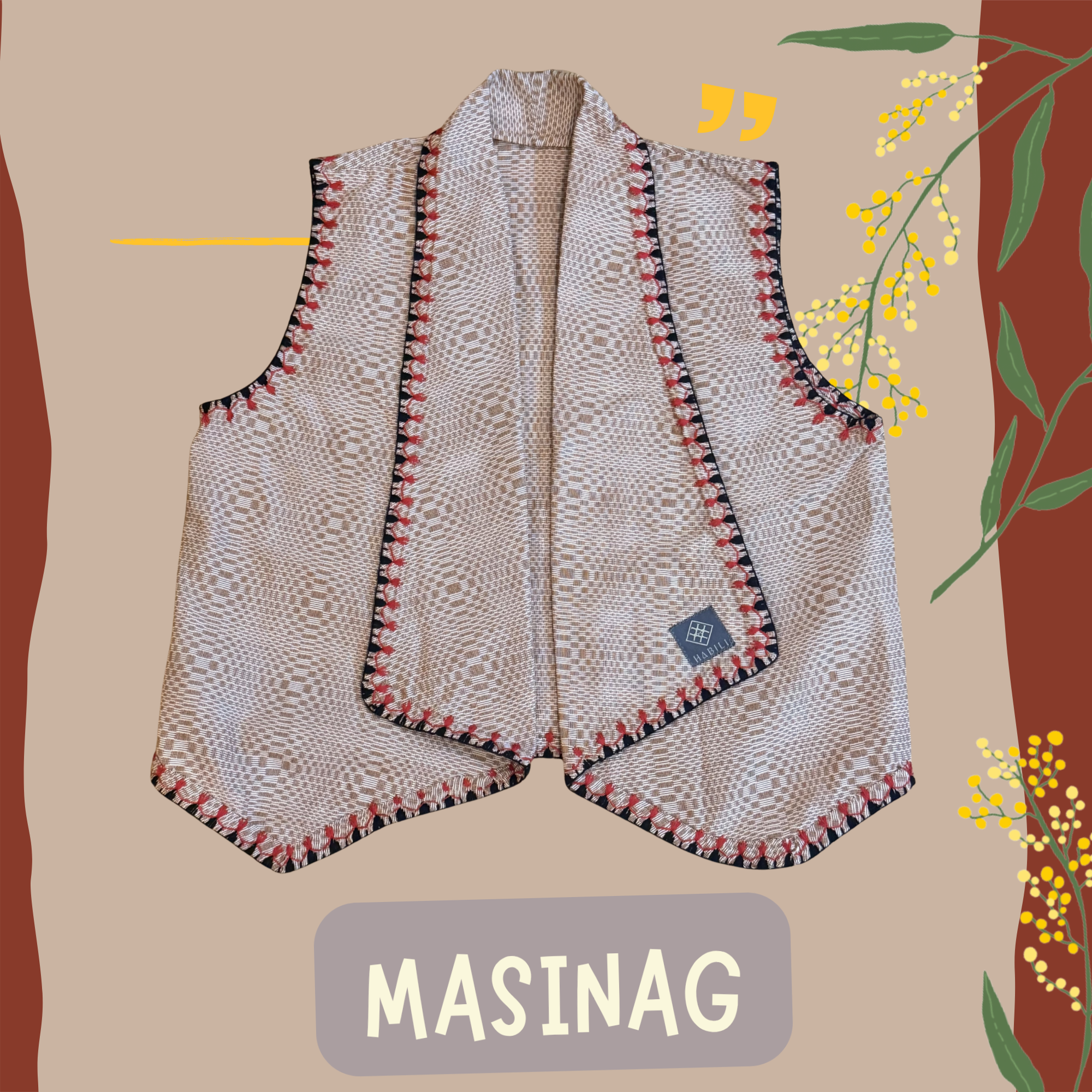 Hinabi Waterfall Vest - Masinag