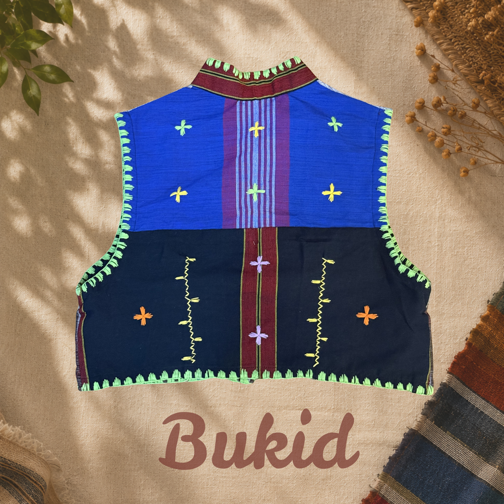 Hinabi Patchwork Vest - Bukid
