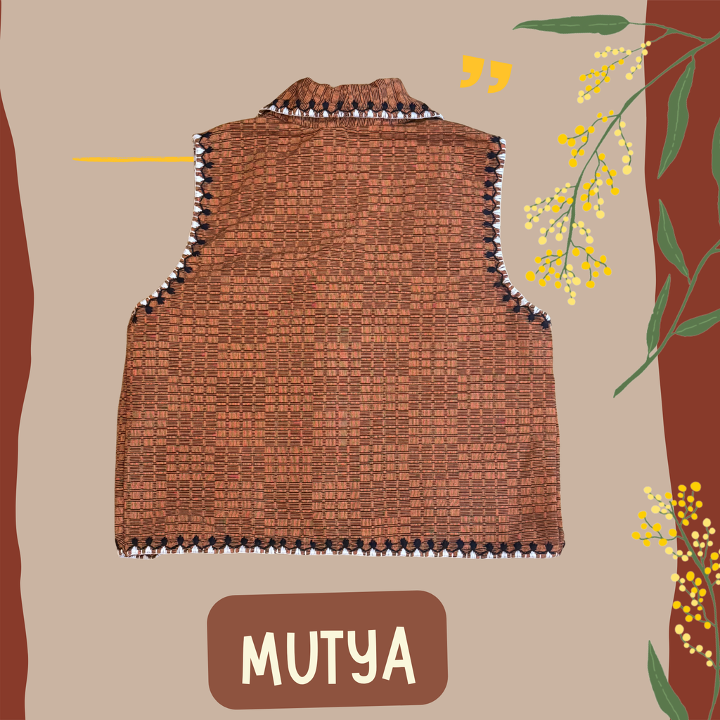 Hinabi Waterfall Vest - Mutya