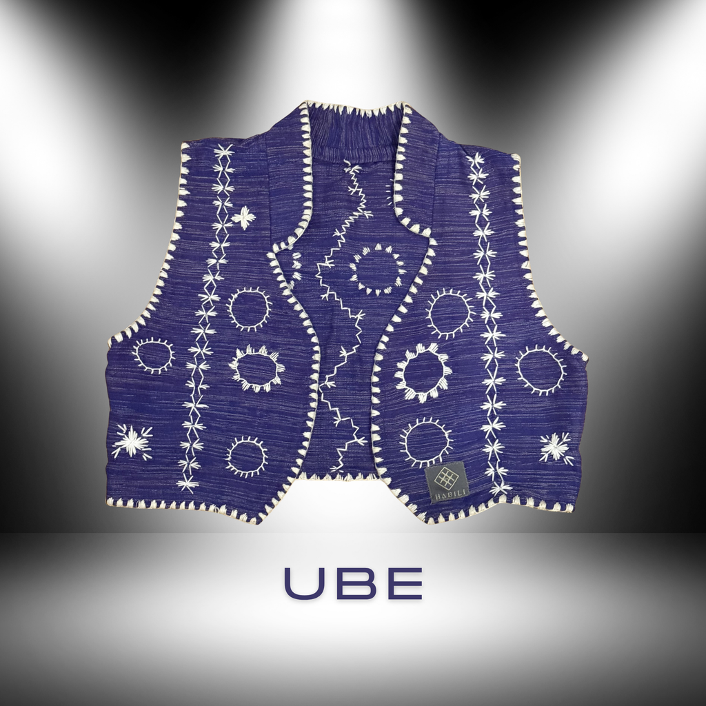 Hinabi Contour Vest - Ube