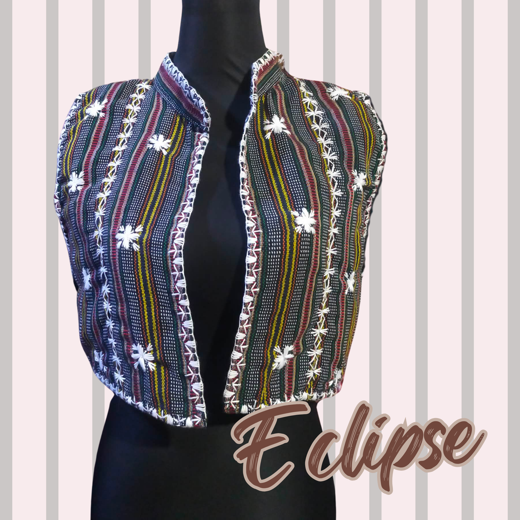 Hinabi Striped Vest - Eclipse