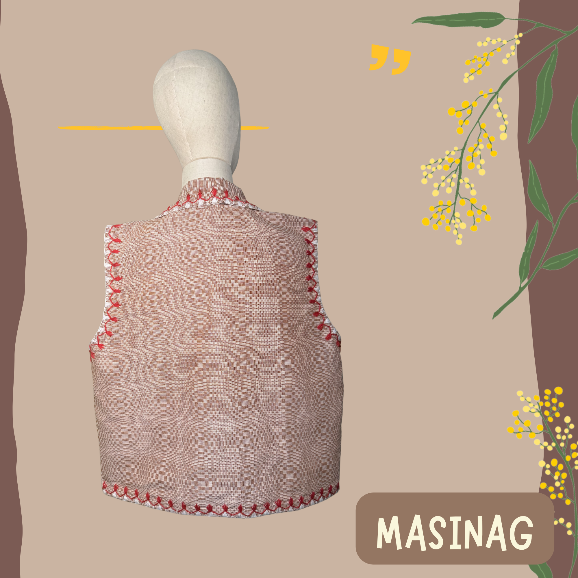 Hinabi Waterfall Vest - Masinag