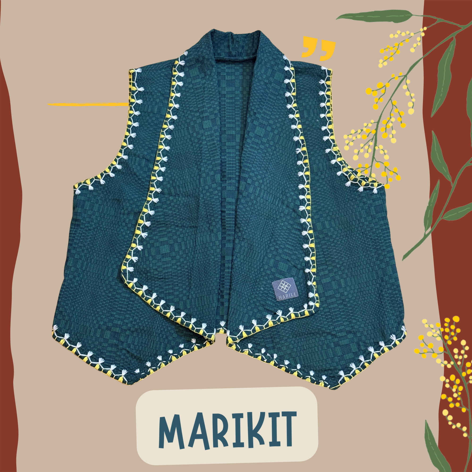Hinabi Waterfall Vest - Marikit