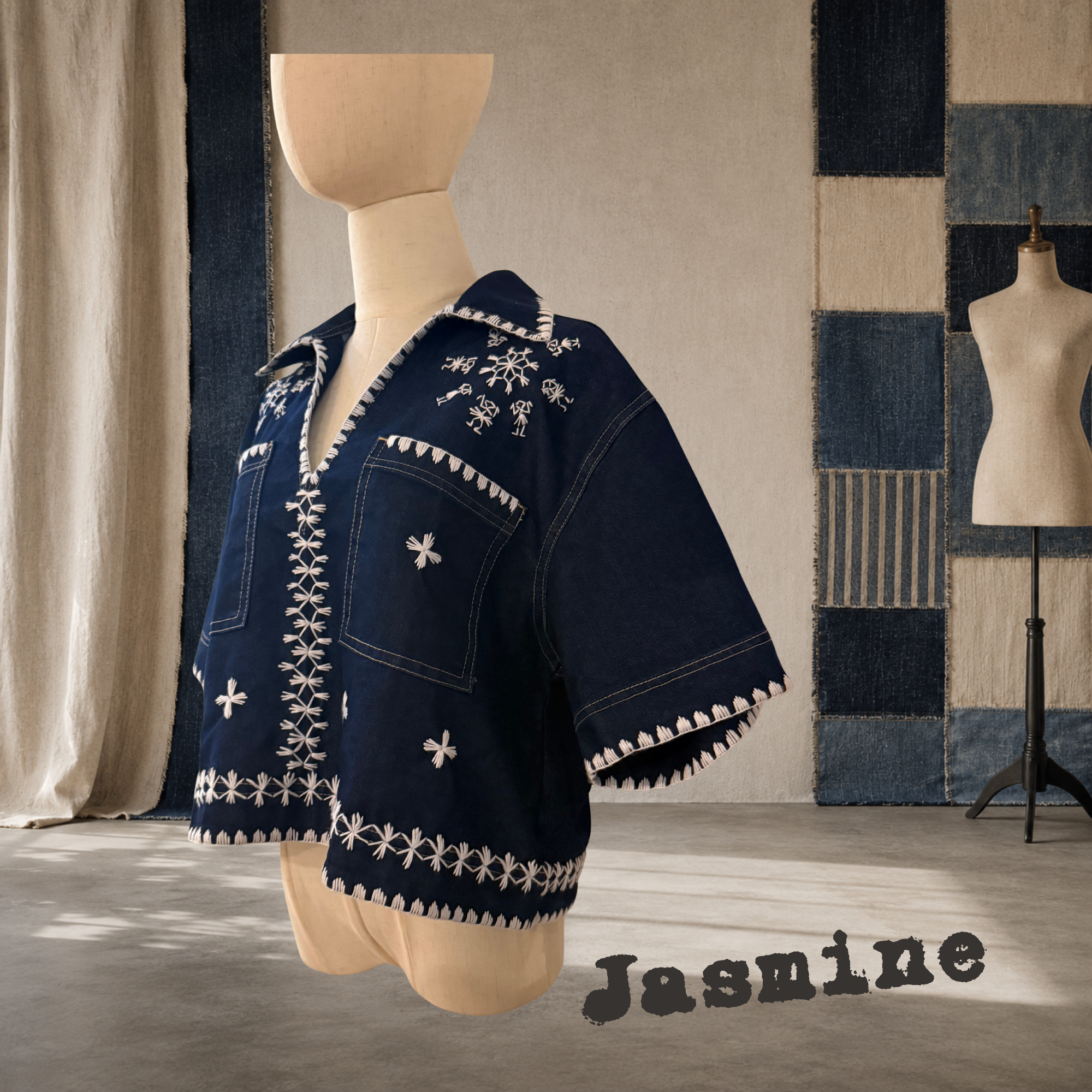 Reworked Blouse - Jasmine