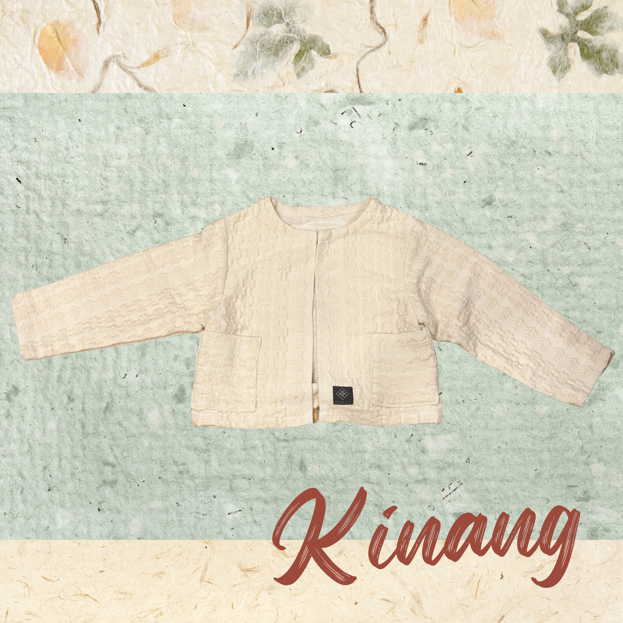 Hinabi Blazer - Kinang