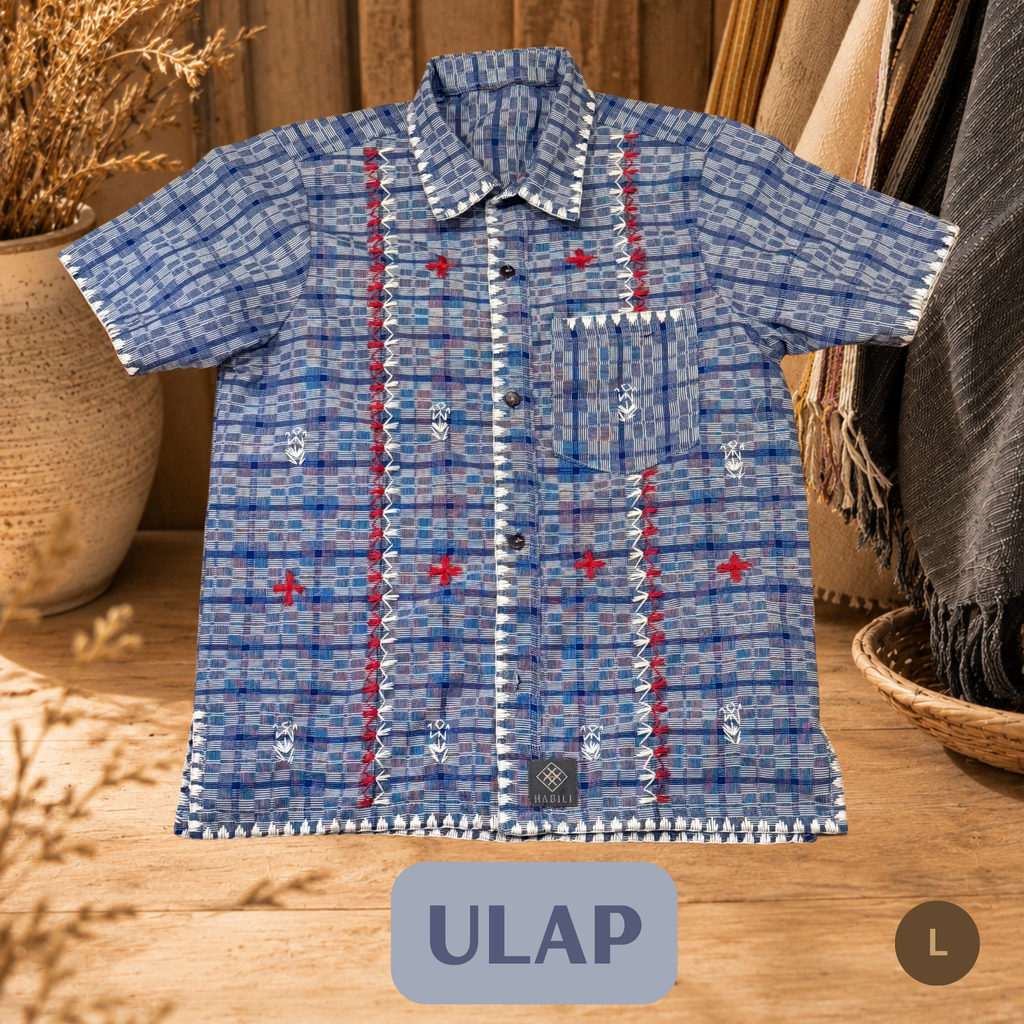 Hinabi Men's Polo - Ulap