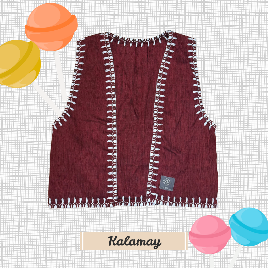 Hinabi Vest - Kalamay