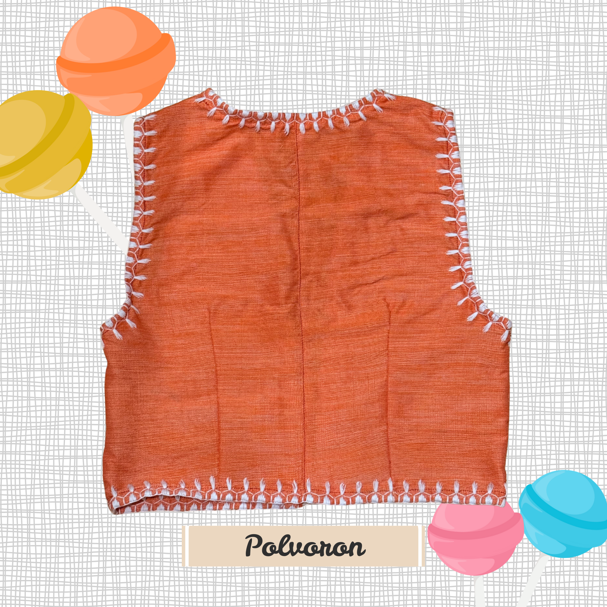 Hinabi Vest - Polvoron