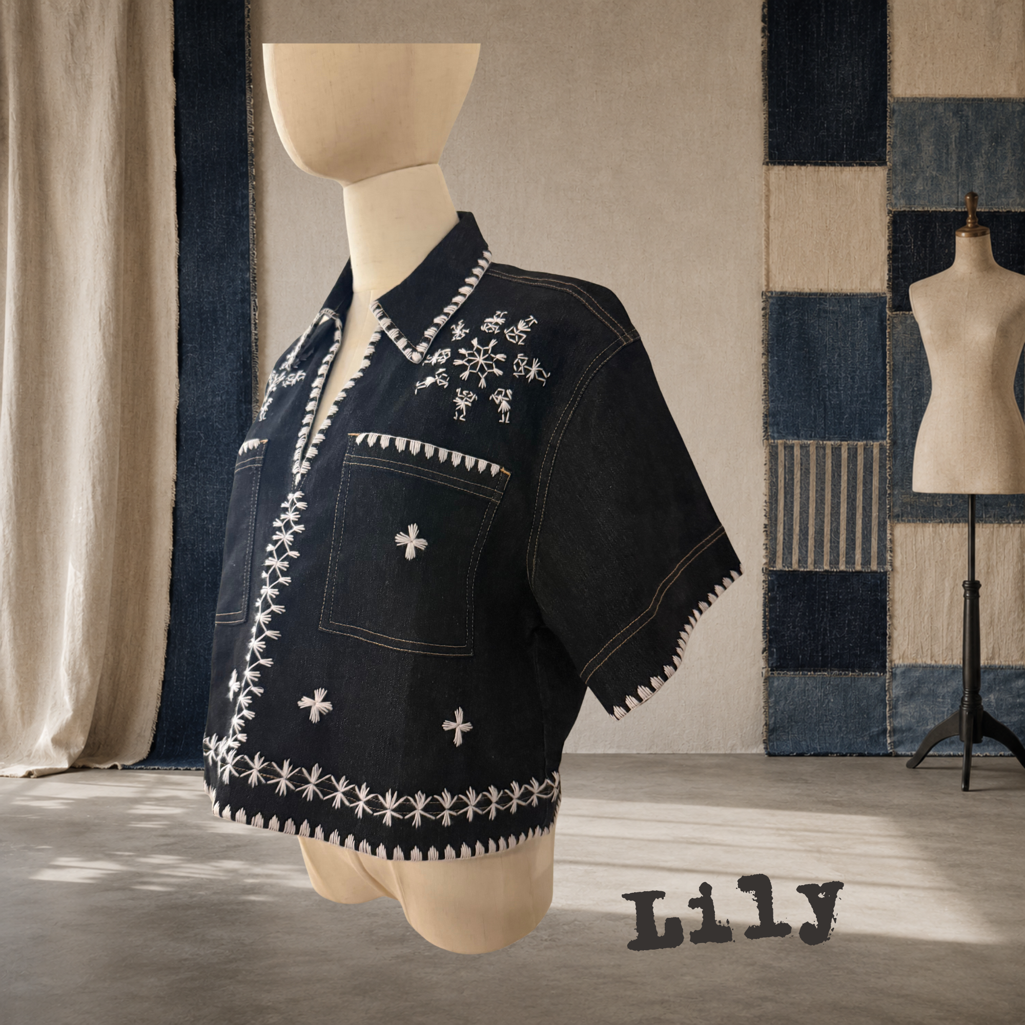 Reworked Blouse - Lily