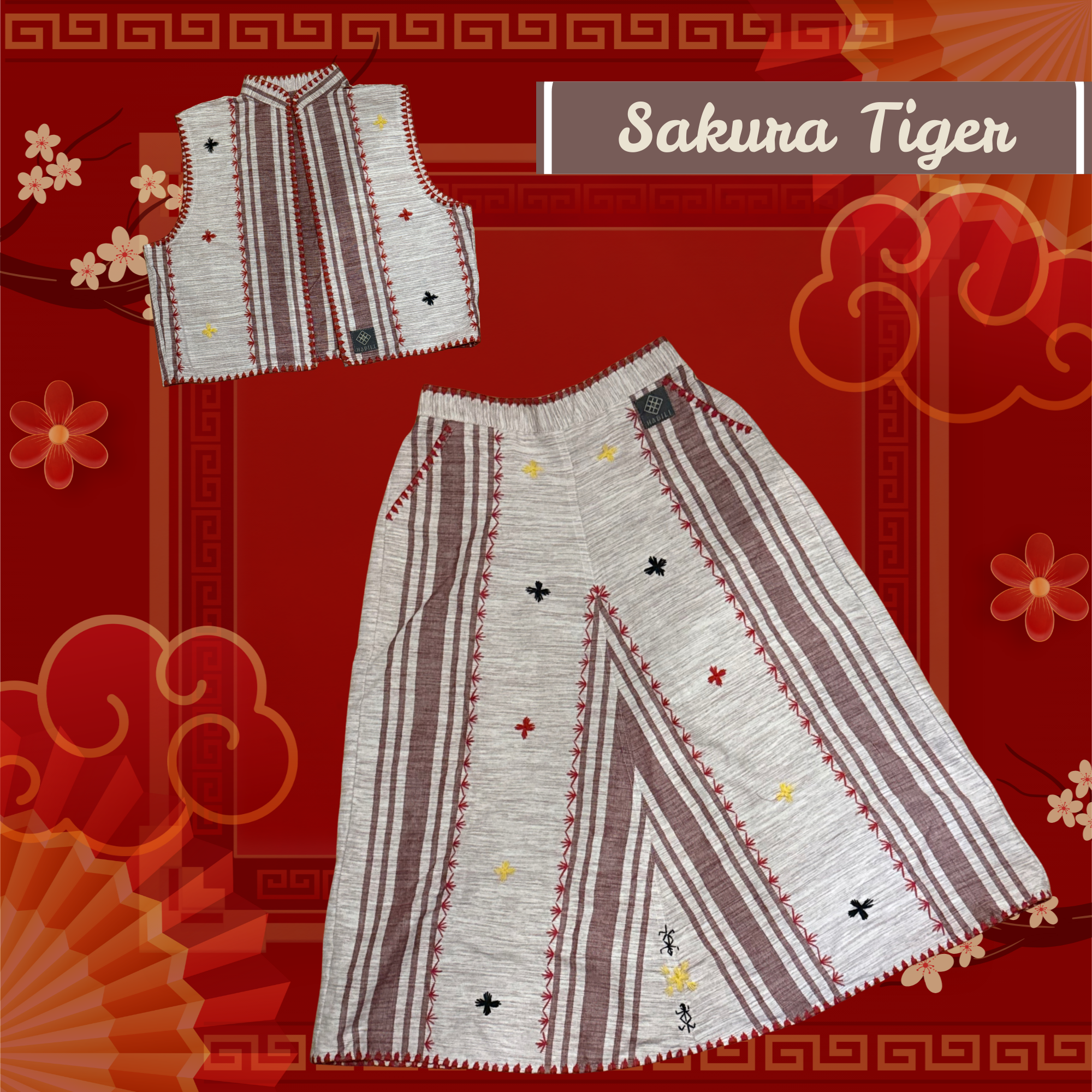 Hinabi Terno - Sakura Tiger