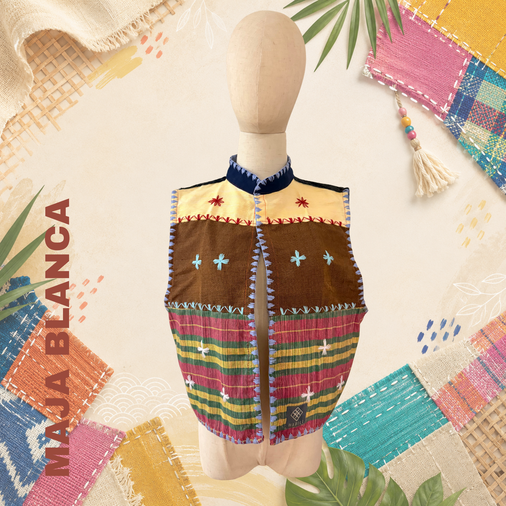 Hinabi Patchwork Vest - Maja Blanca