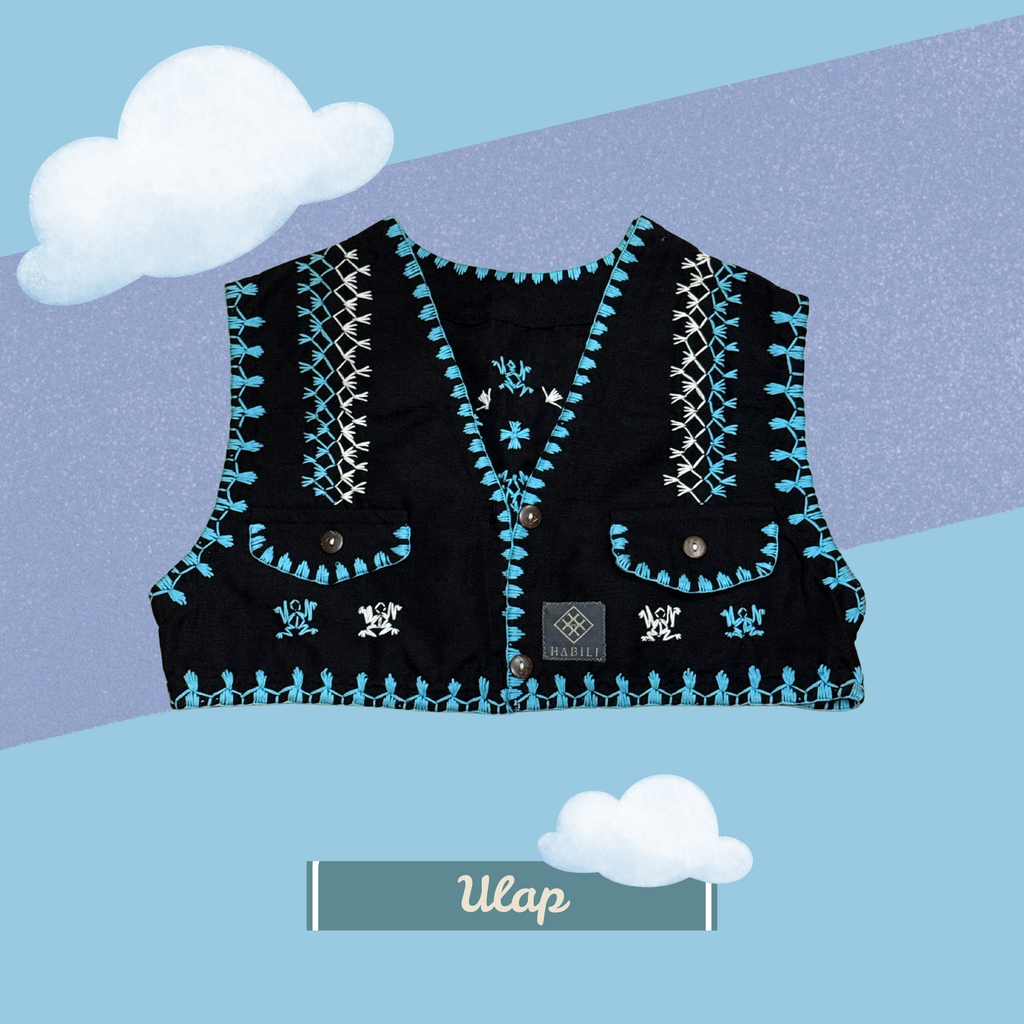 Hinabi Bolero Vest - Ulap