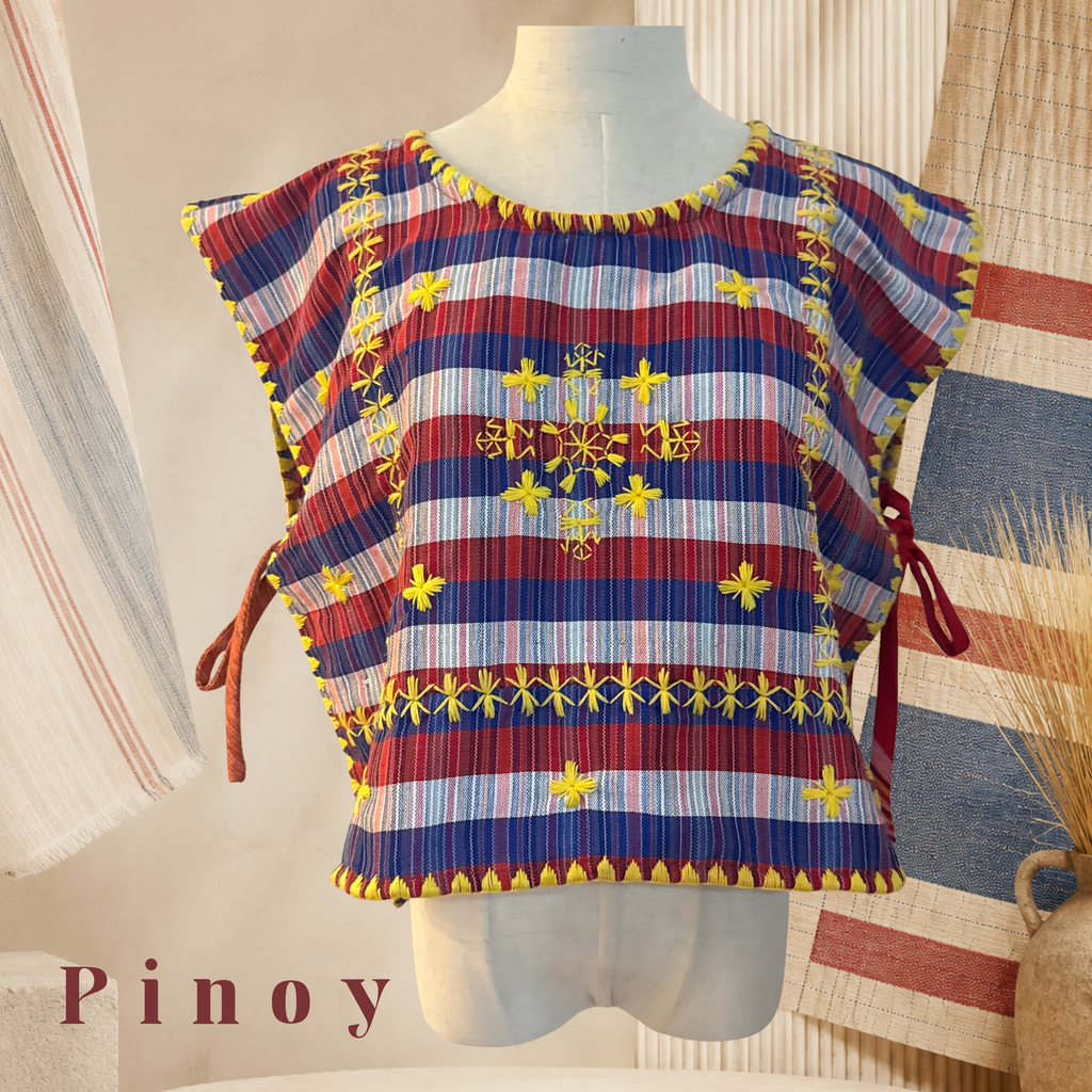 Hinabi Patchwork Bib Vest - Pinoy