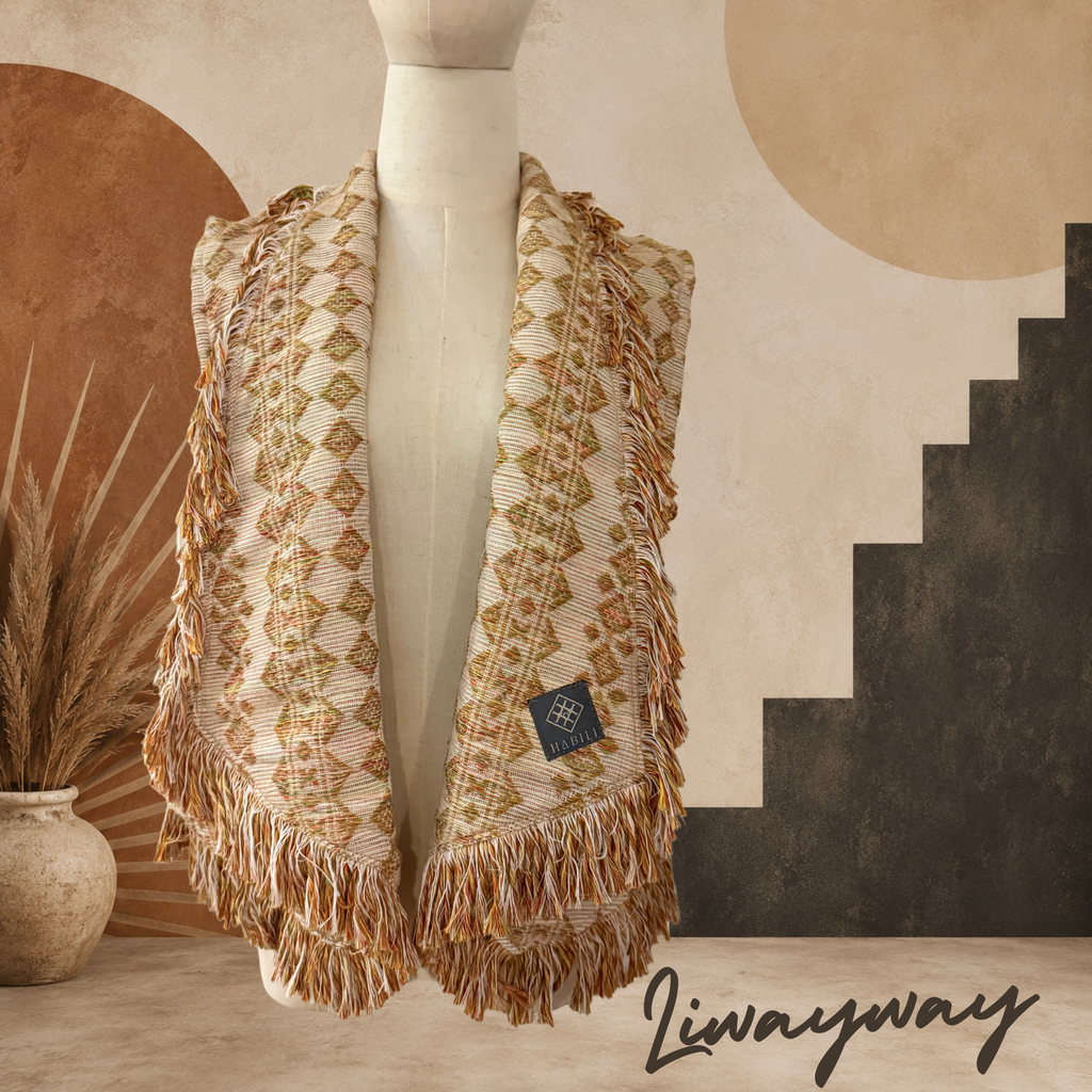 Hiyas Tassle Vest - Liwayway