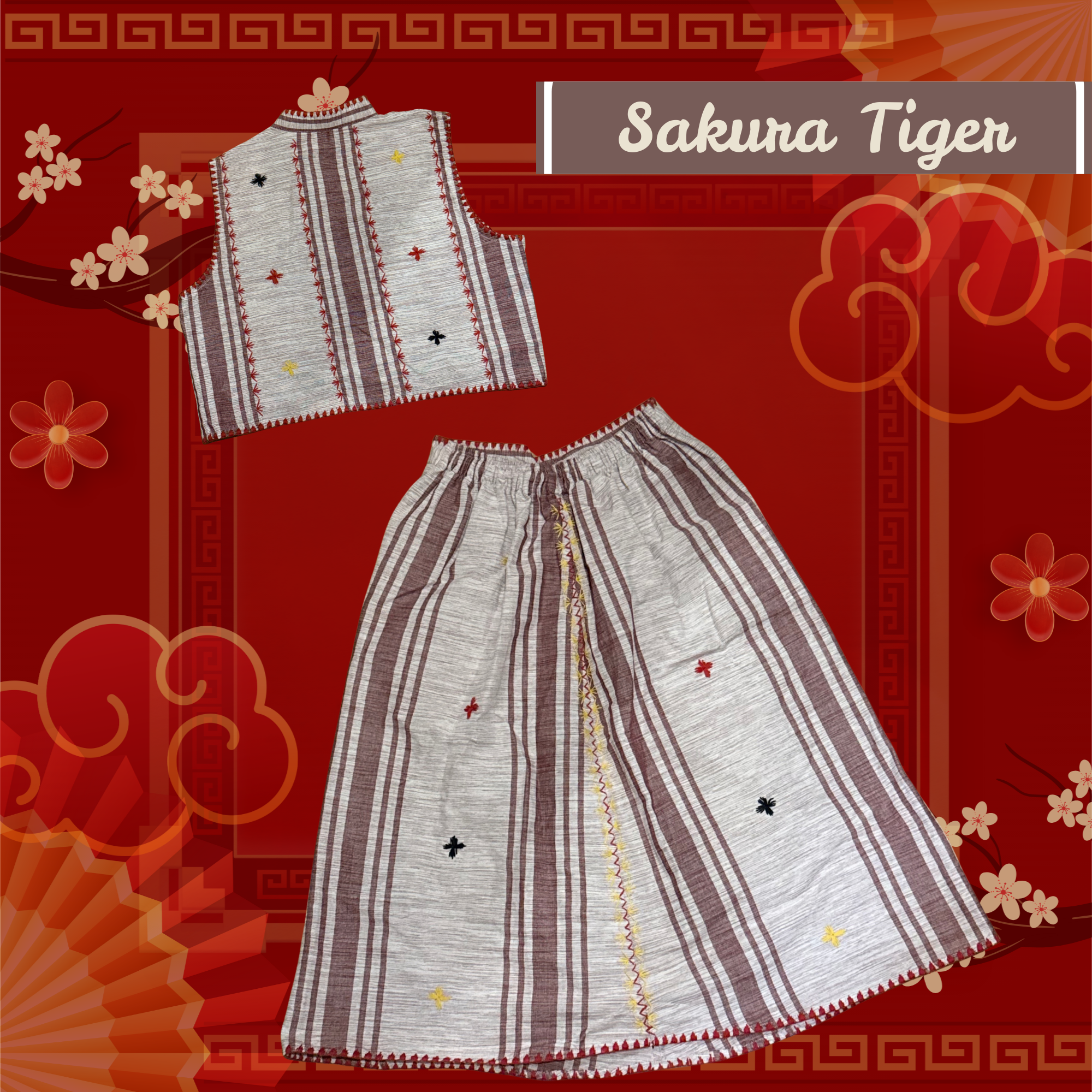 Hinabi Terno - Sakura Tiger