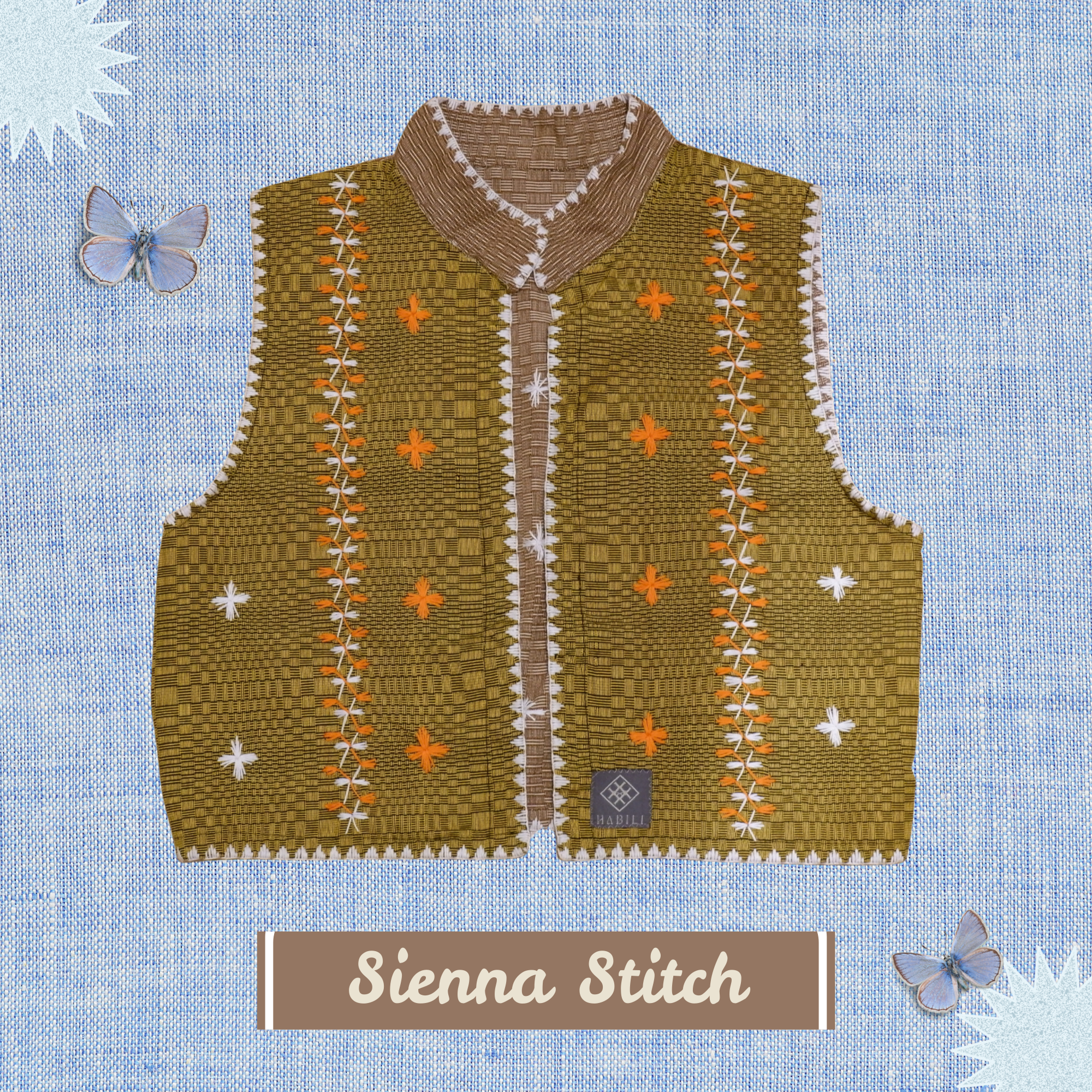 Hinabi Vest - Sienna Stitch