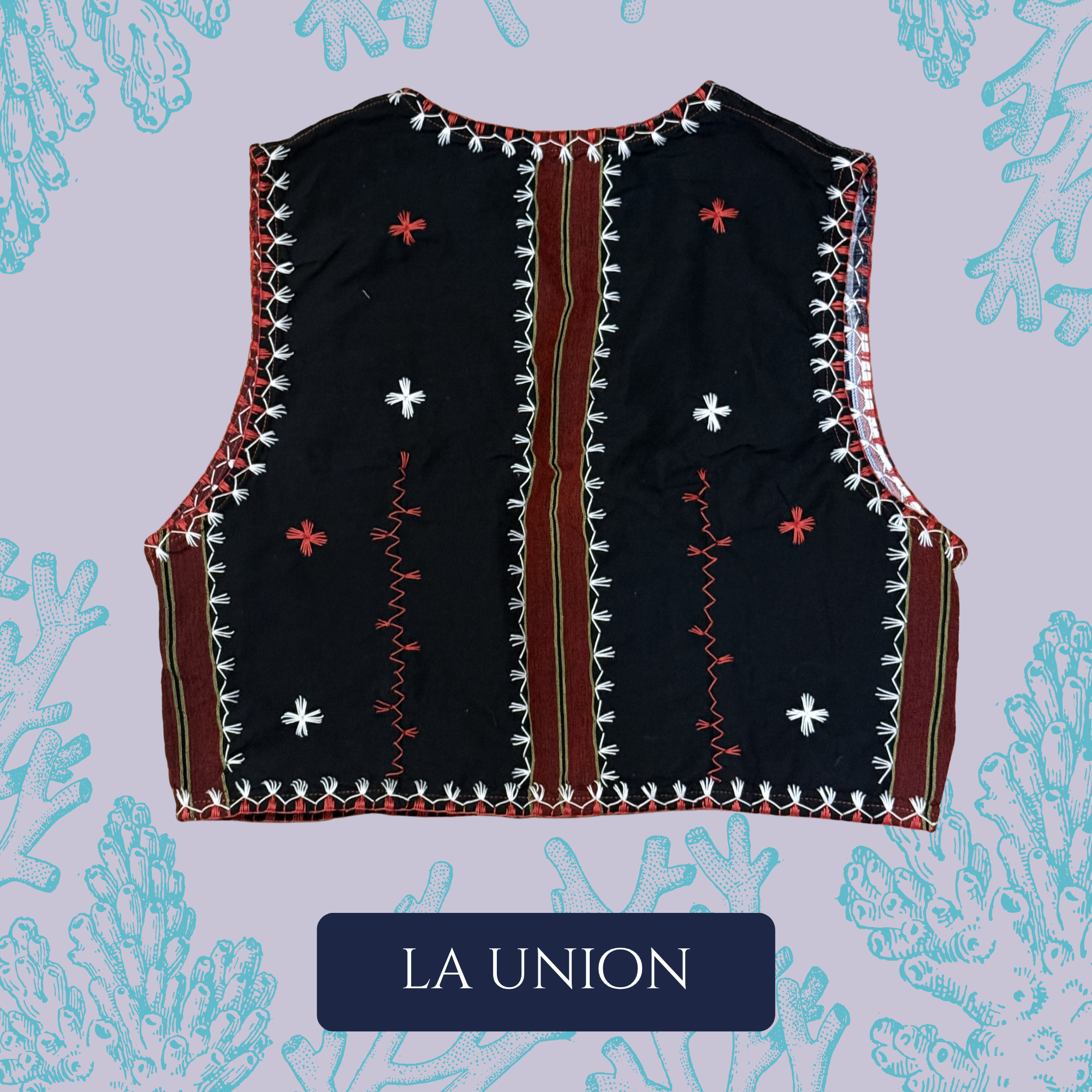 Hinabi Patchwork Vest - La Union