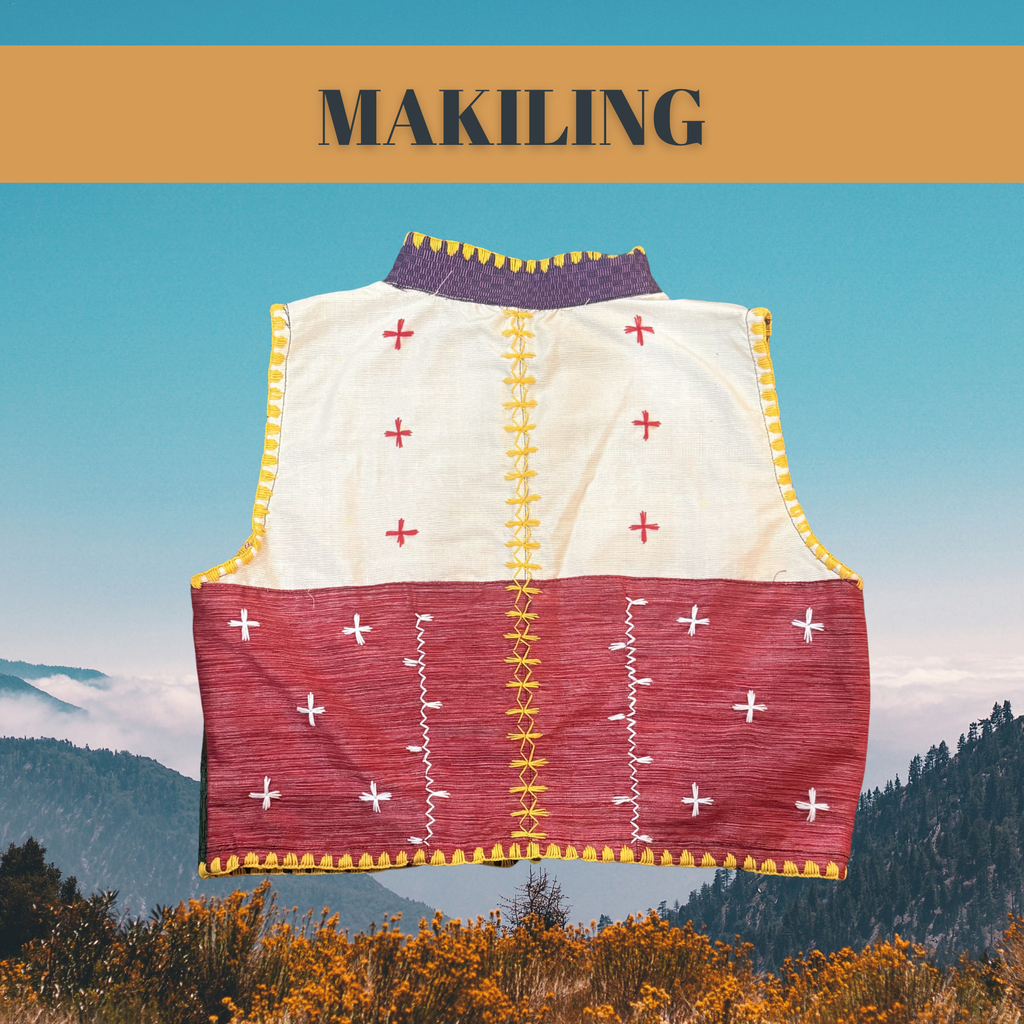 Hinabi Patchwork Vest - Makiling