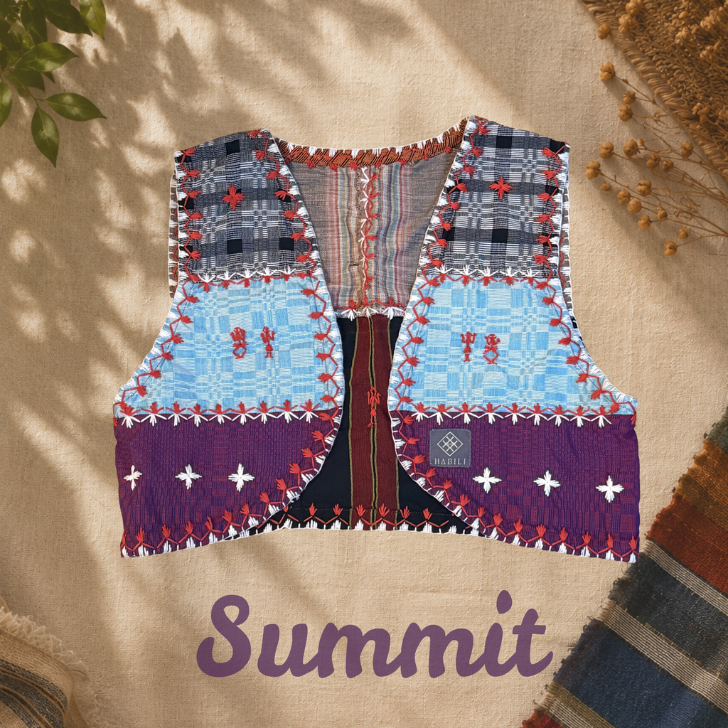 Hinabi Patchwork Vest - Summit