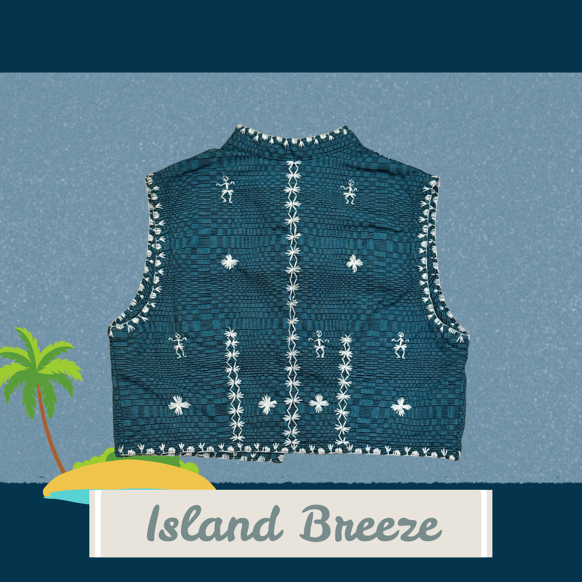 Hinabi Vest - Island Breeze