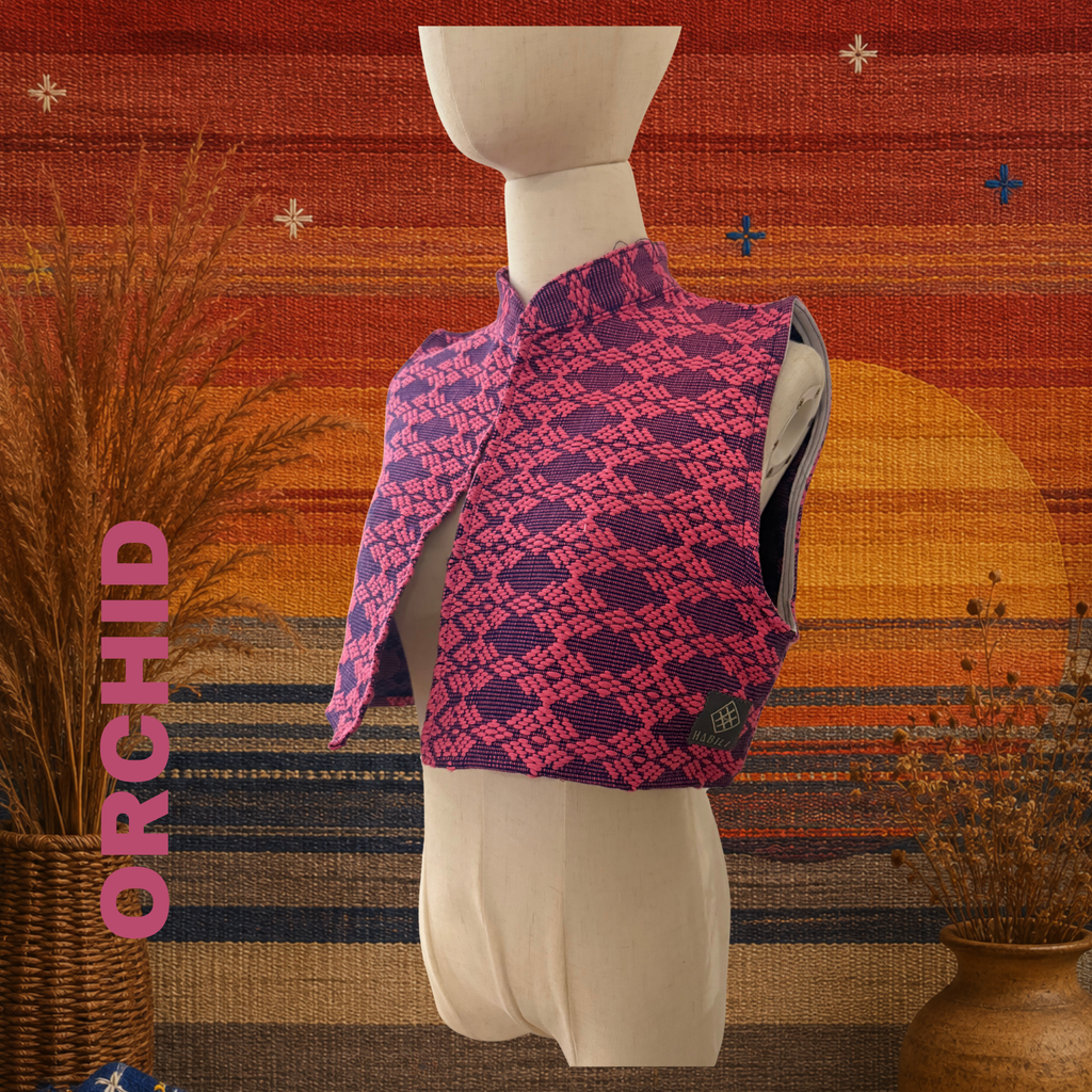 Hinabi Short Vest - Orchid