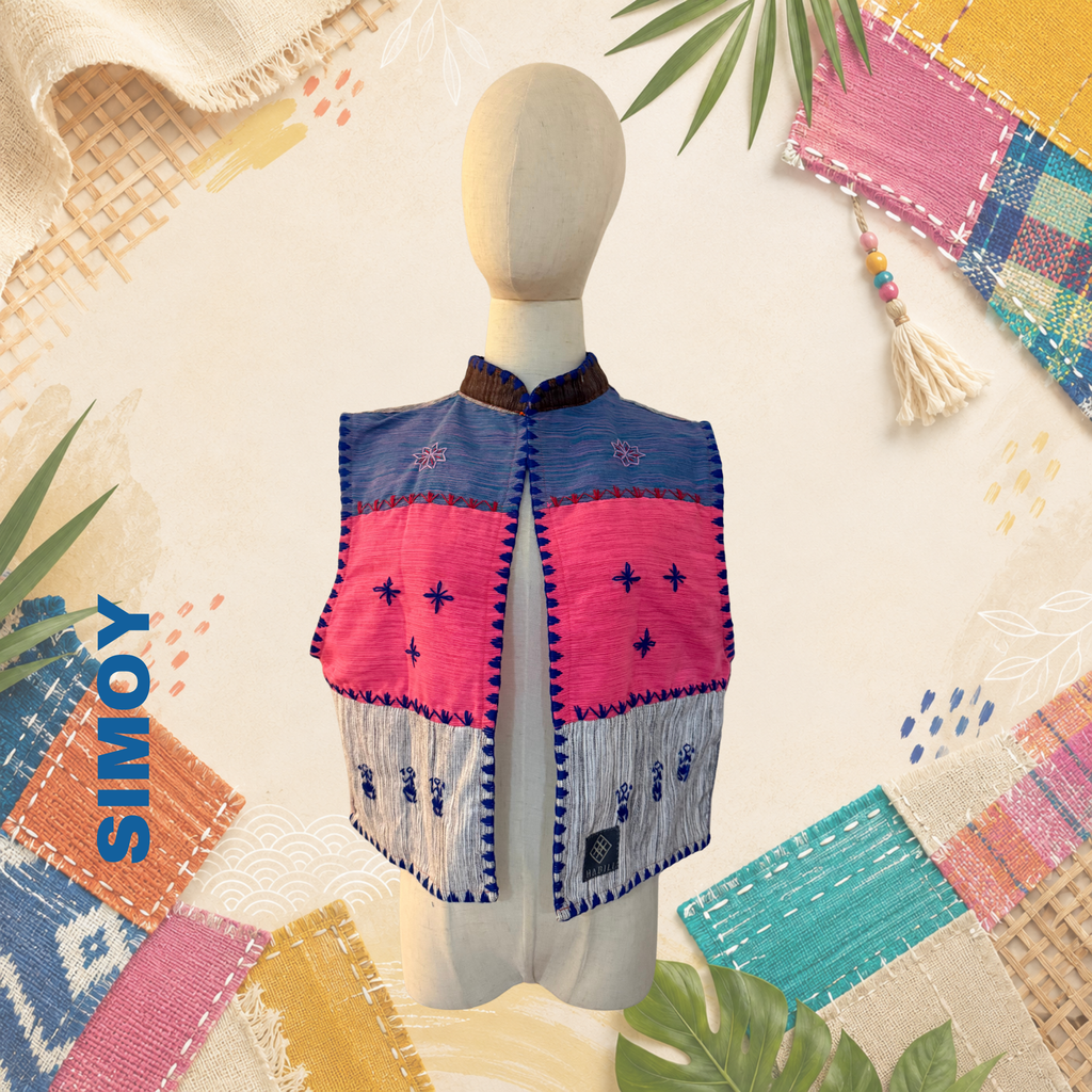 Hinabi Patchwork Vest | Simoy