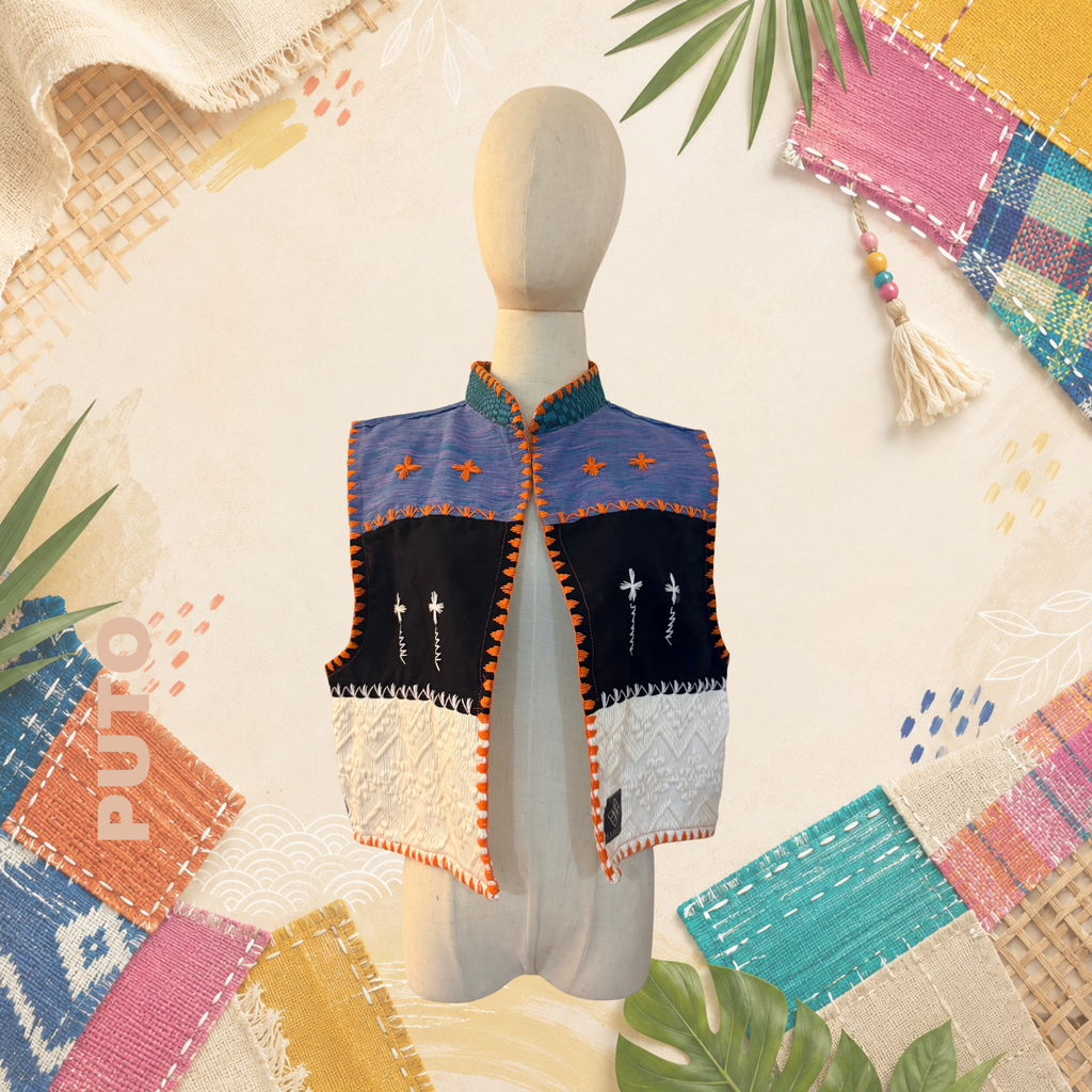 Hinabi Patchwork Vest | Puto