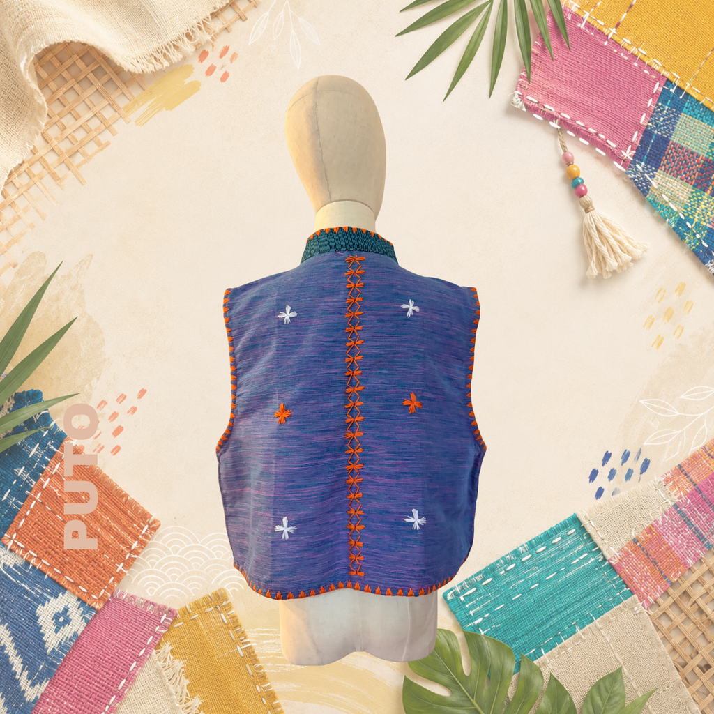 Hinabi Patchwork Vest | Puto