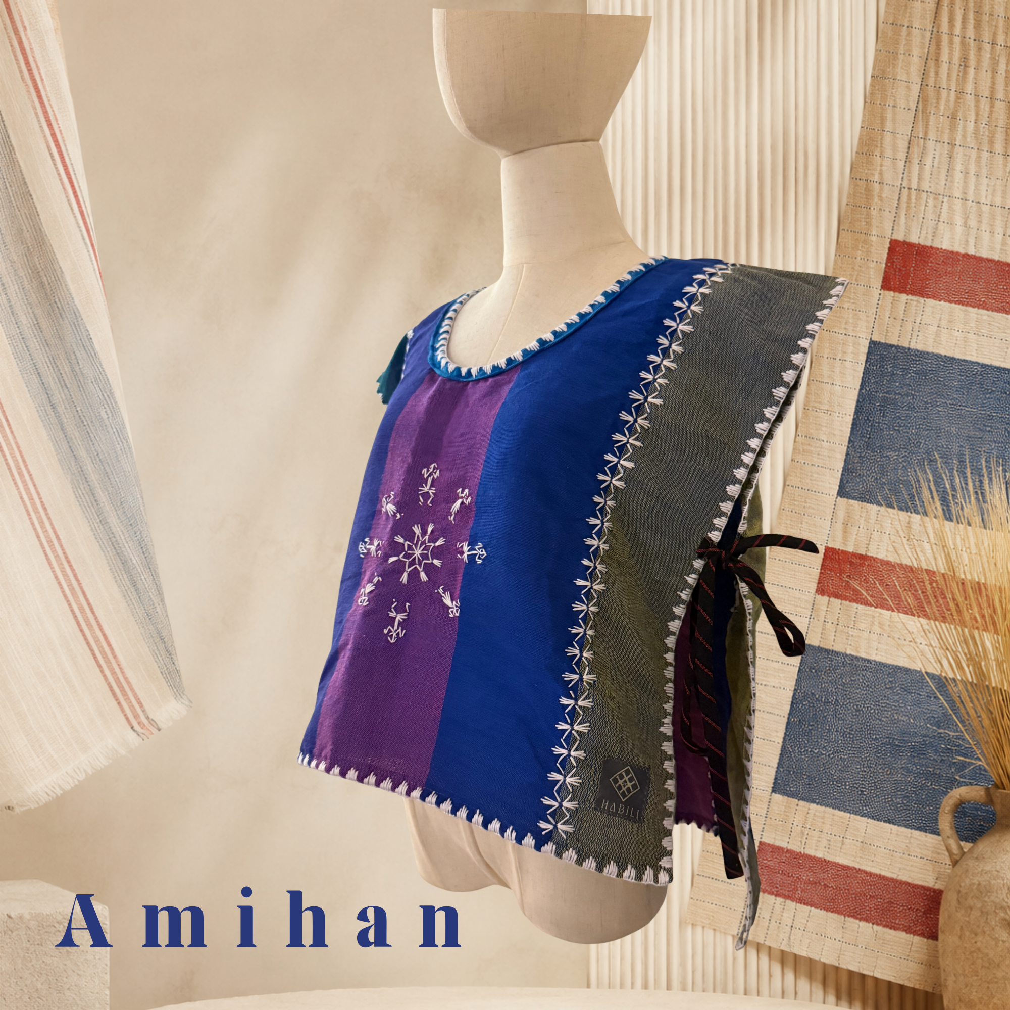 Hinabi Bib Vest - Amihan