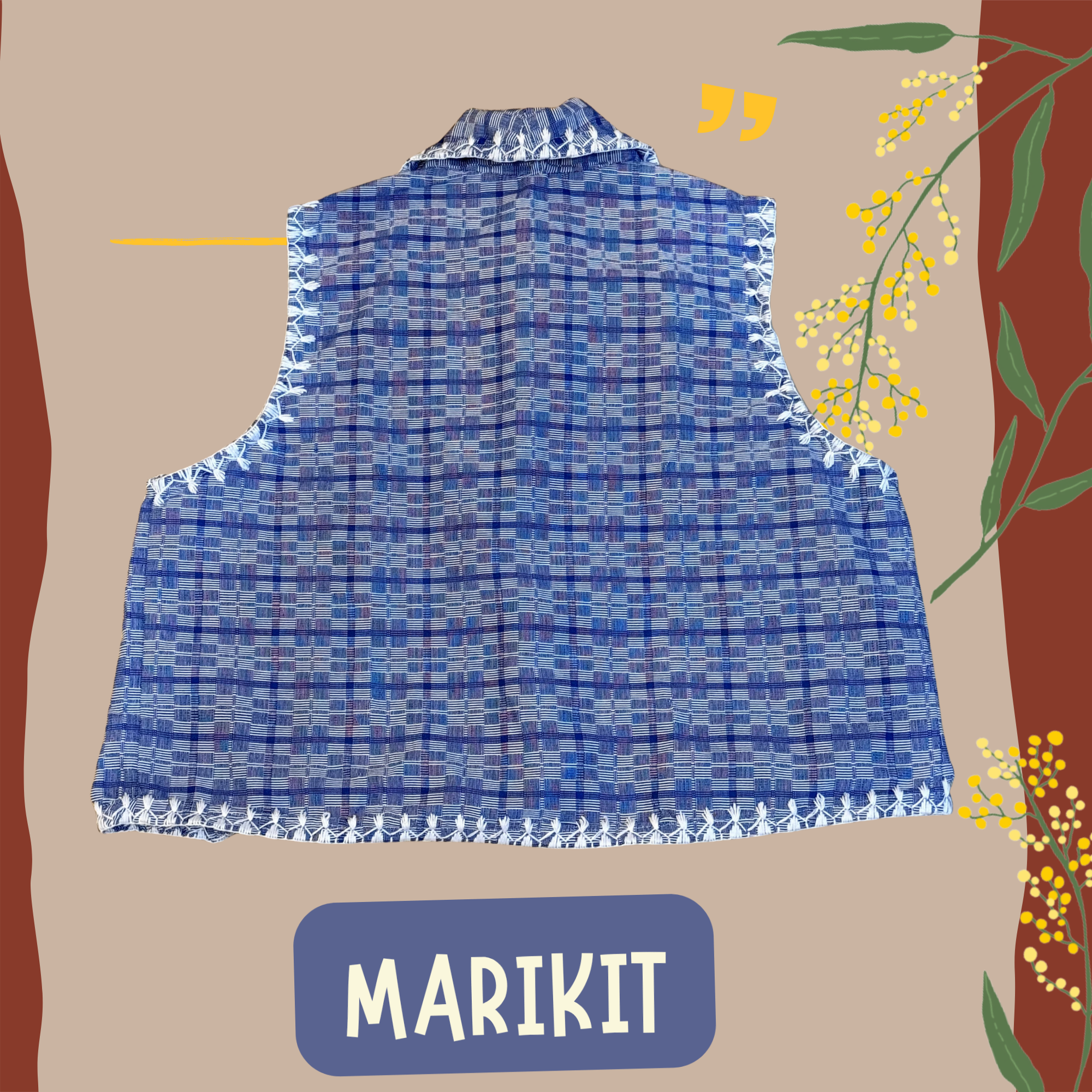 Hinabi Waterfall Vest - Marikit