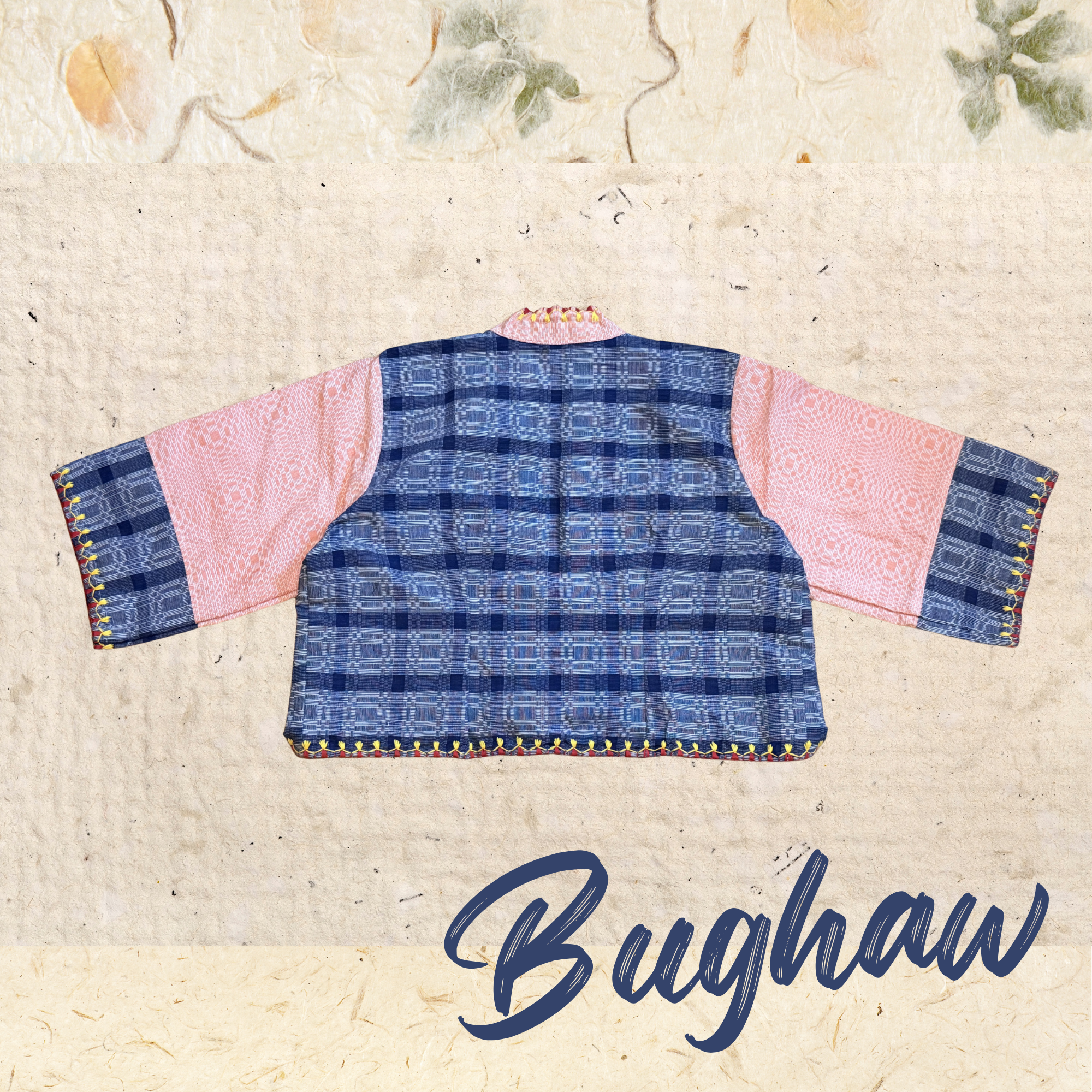 Hinabi Blazer - Bughaw