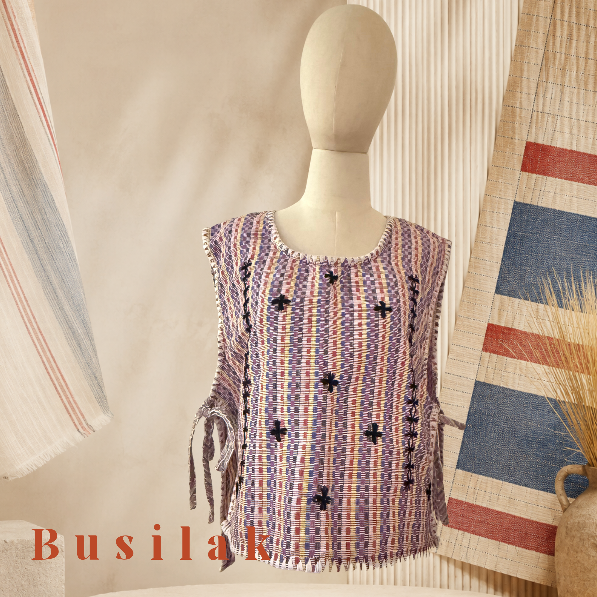 Hinabi Bib Vest - Busilak