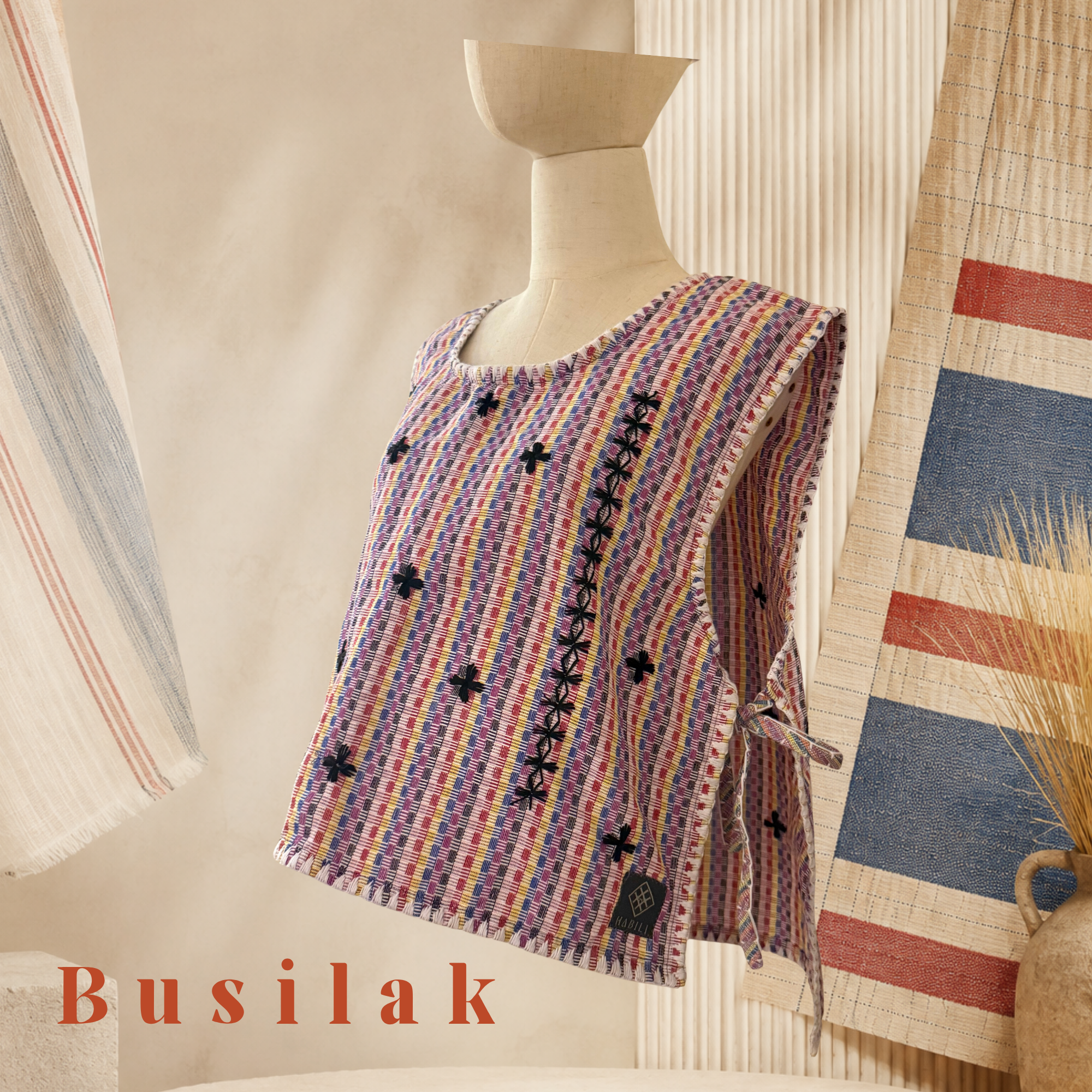 Hinabi Bib Vest - Busilak