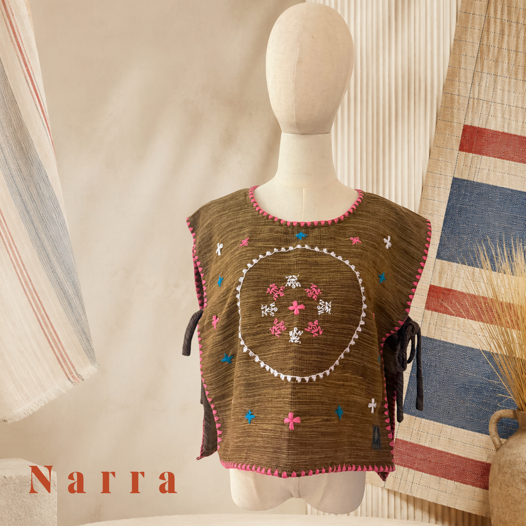 Hinabi Bib Vest - Narra
