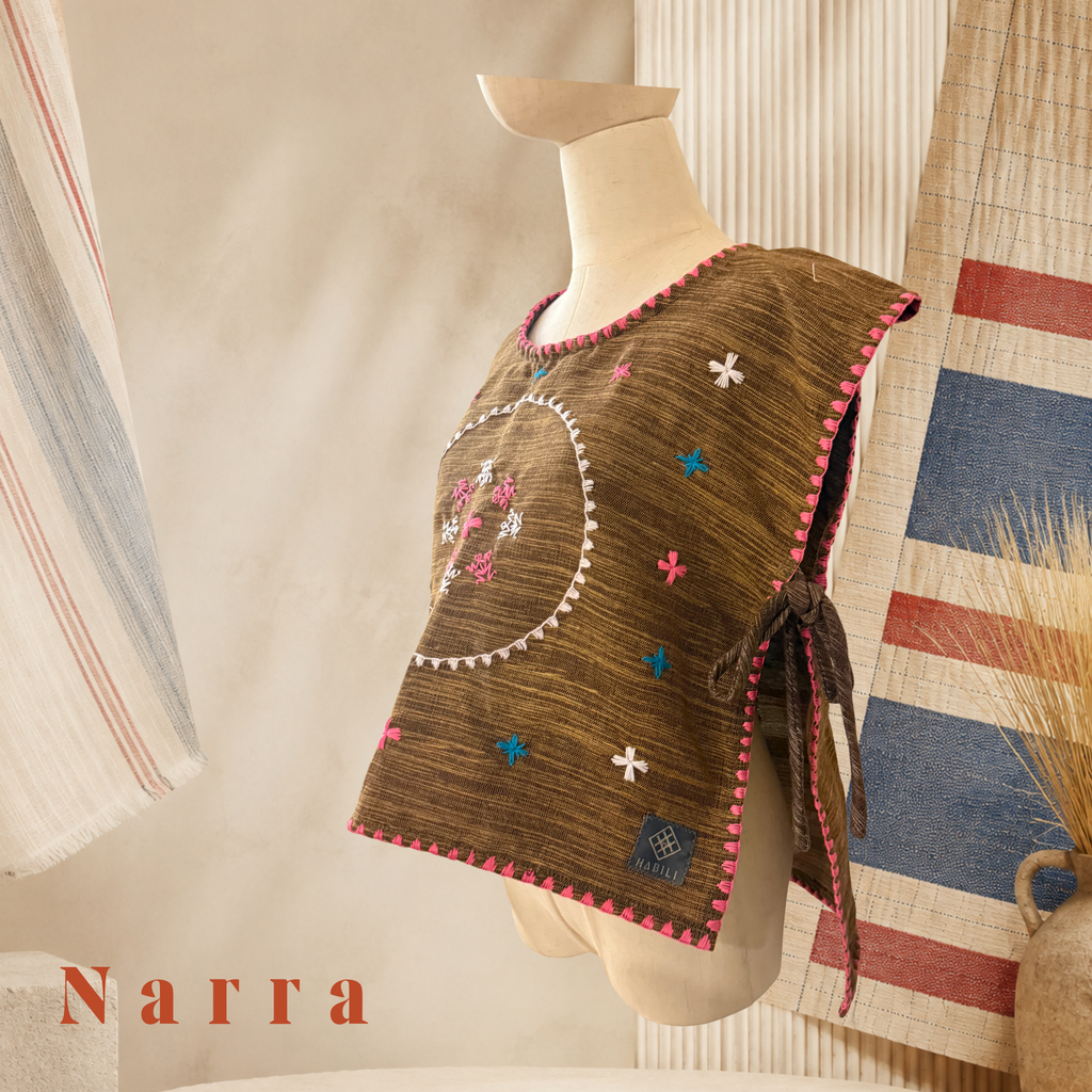 Hinabi Bib Vest - Narra