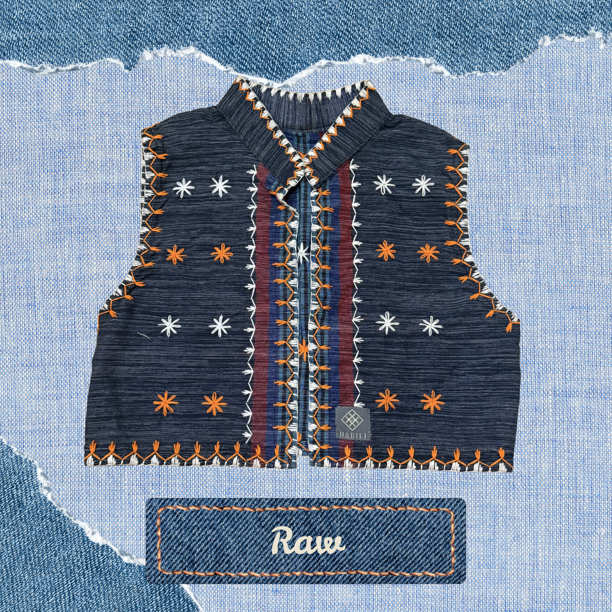 Hinabi Vest - Raw
