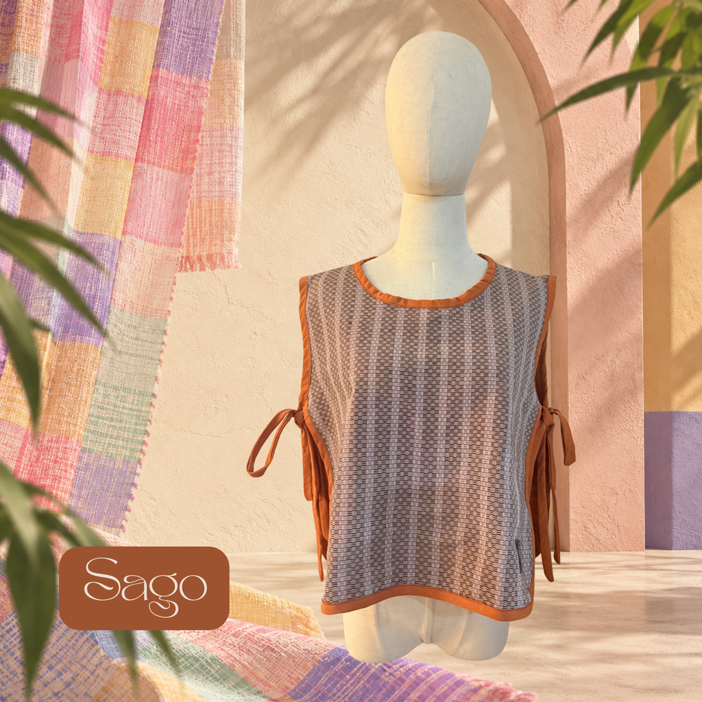 Sining Studio Bib Vest - Sago