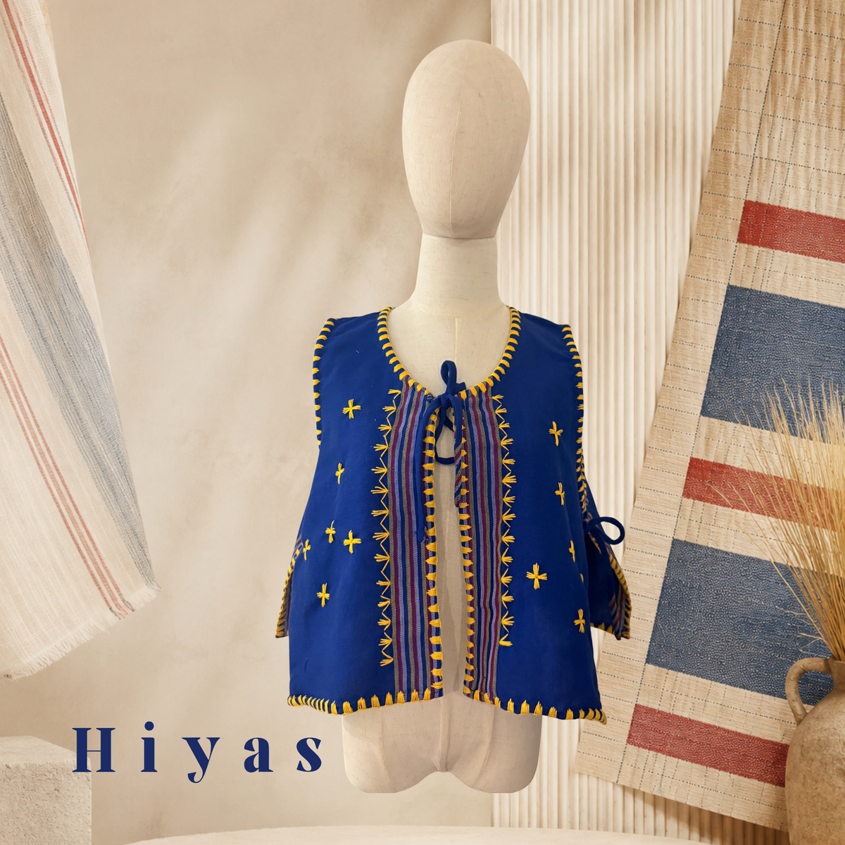 Hinabi Bib Vest - Hiyas