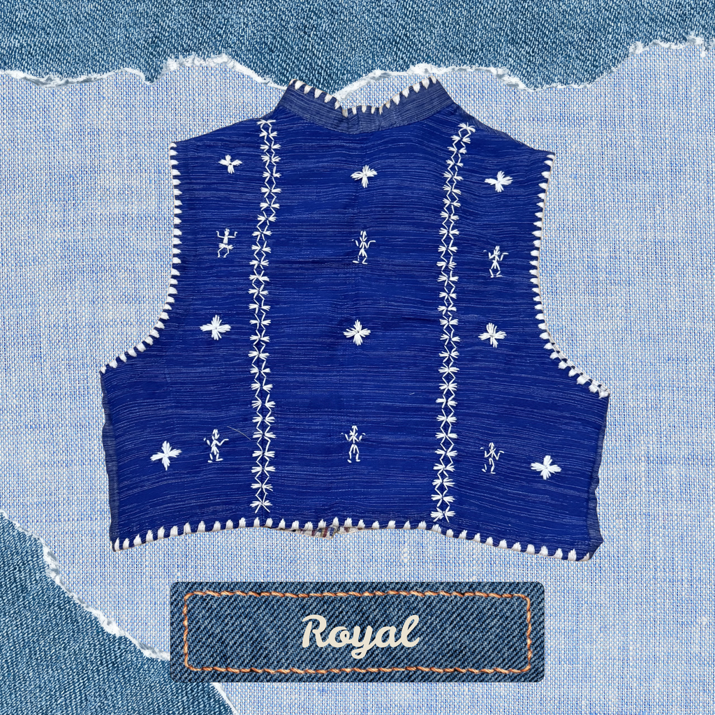 Hinabi Vest - Royal