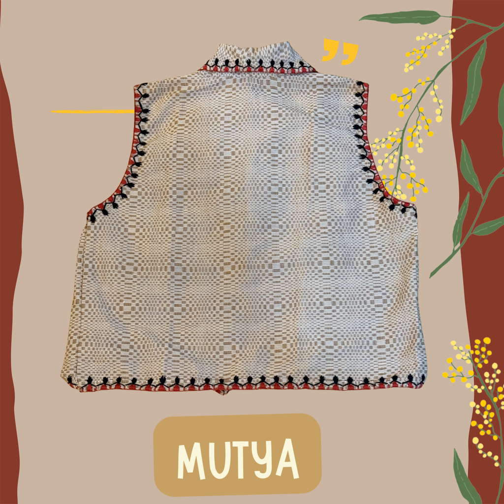 Hinabi Waterfall Vest - Mutya