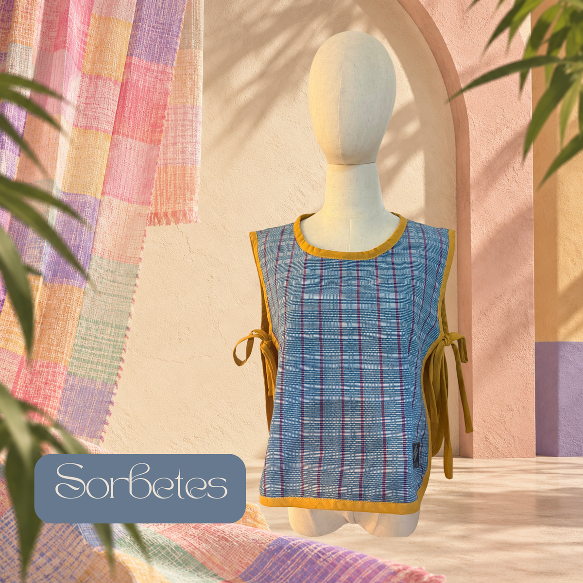 Sining Studio Bib Vest - Sorbetes
