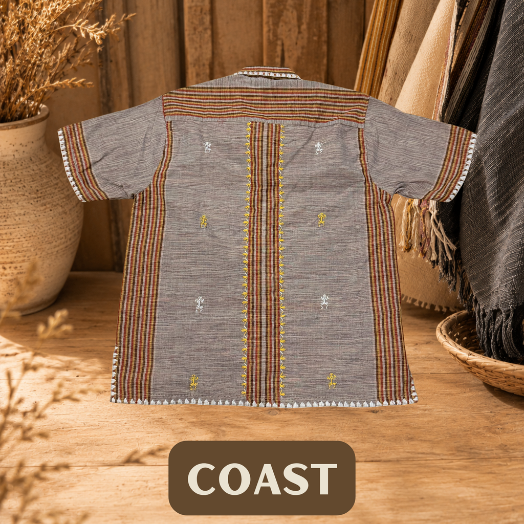 Hinabi Men's Polo - Coast