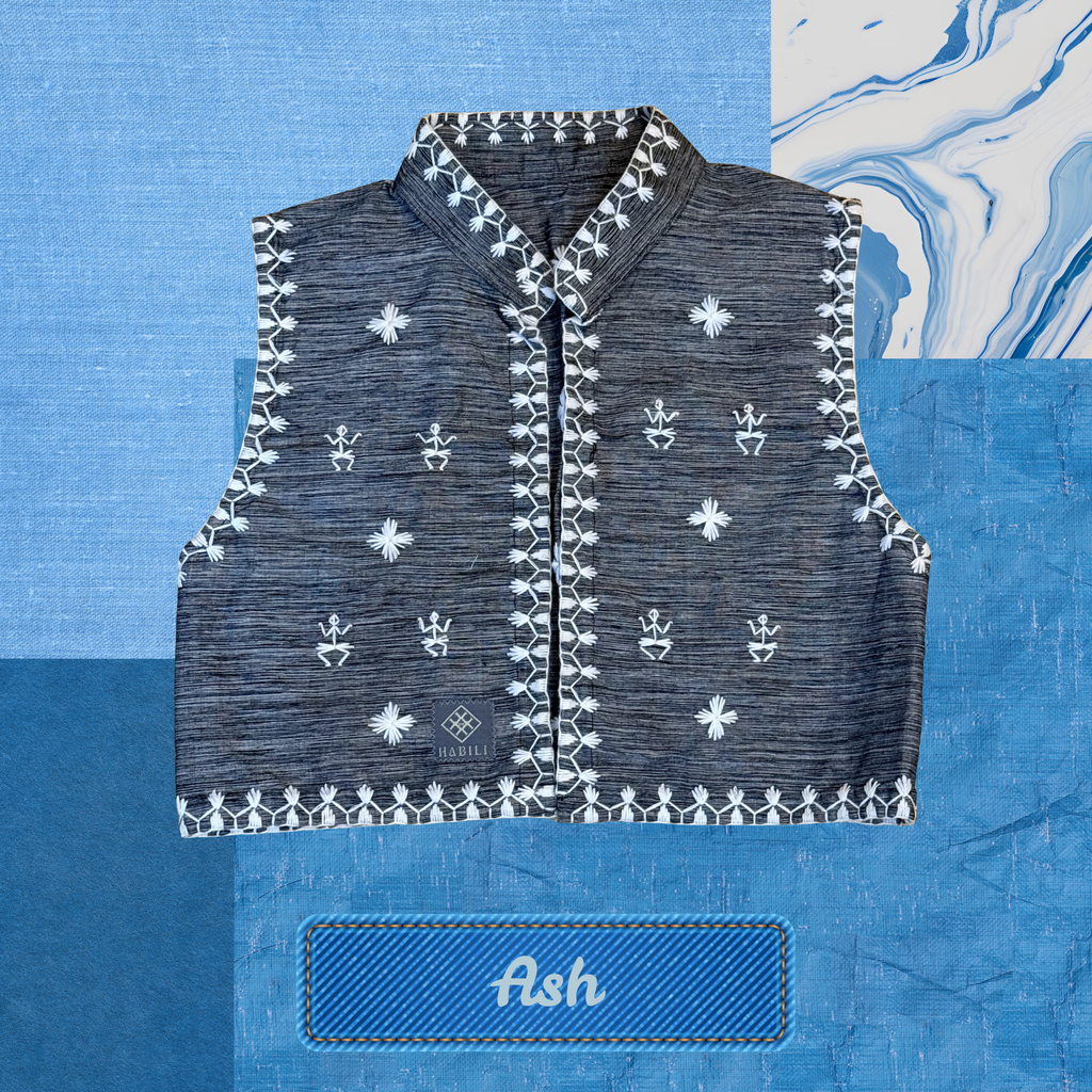 Hinabi Vest - Ash