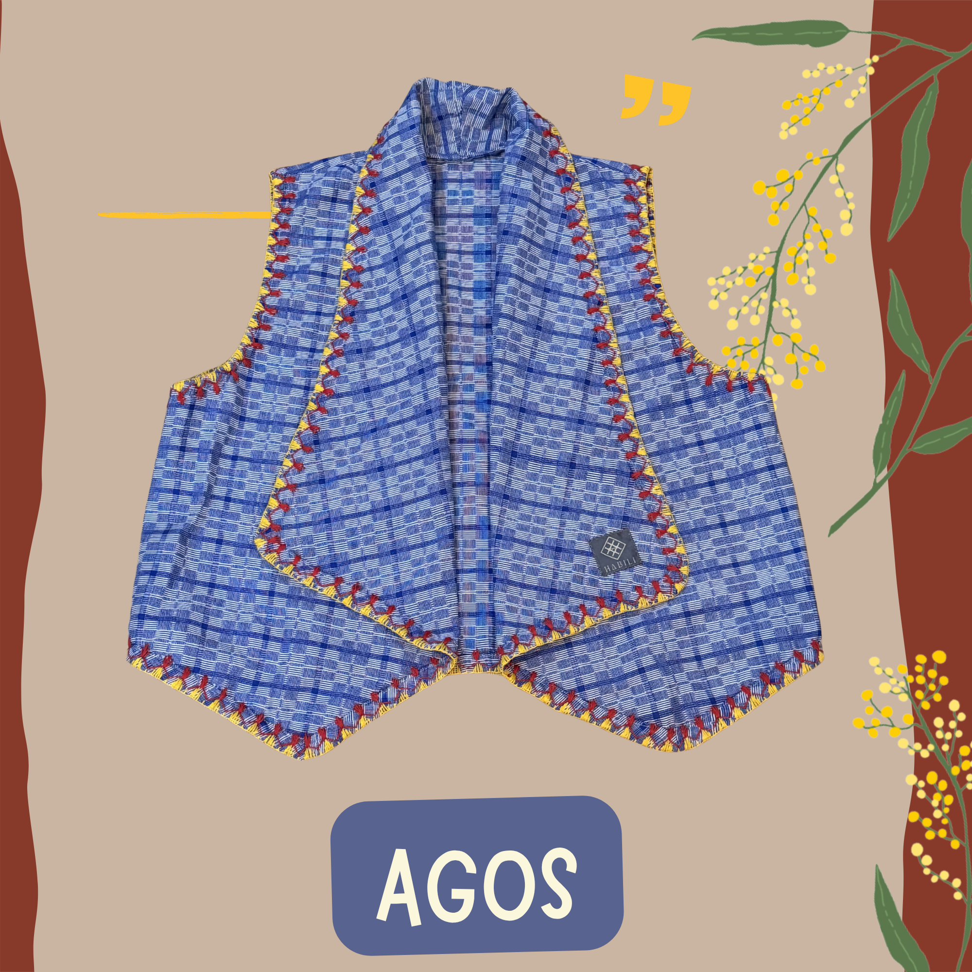 Hinabi Waterfall Vest - Agos