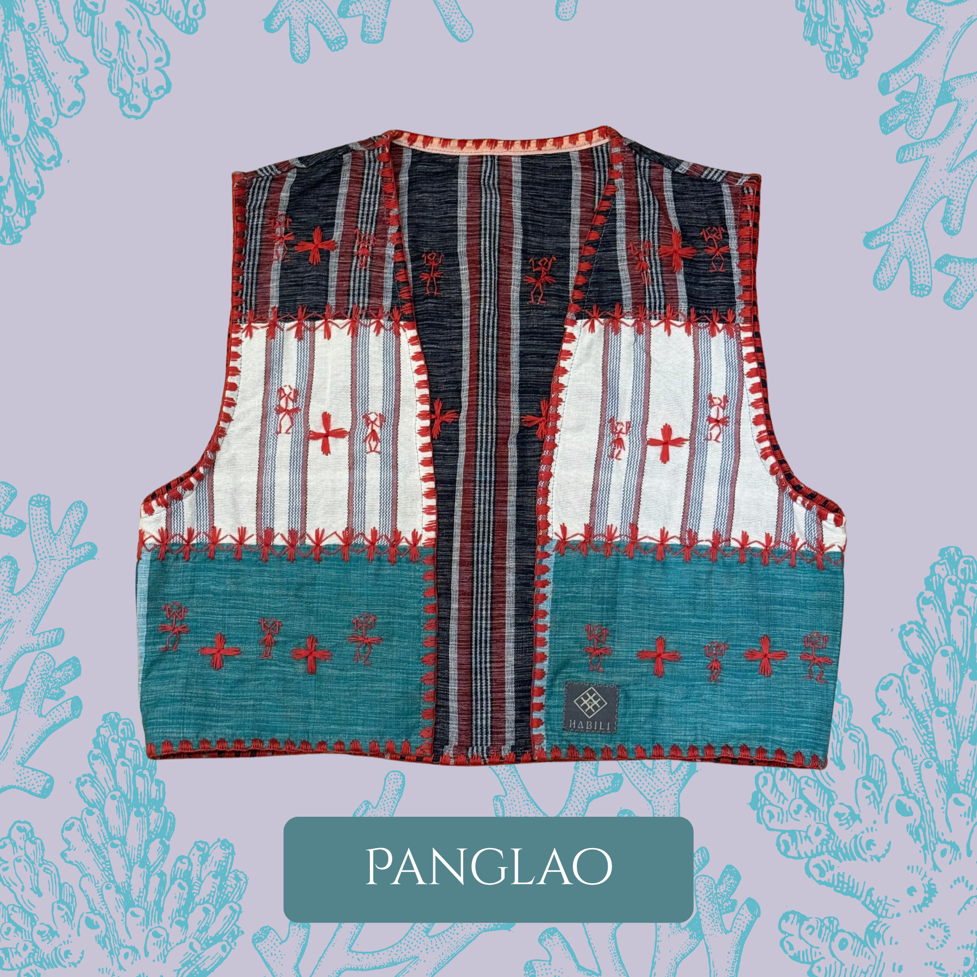 Hinabi Patchwork Vest - Panglao