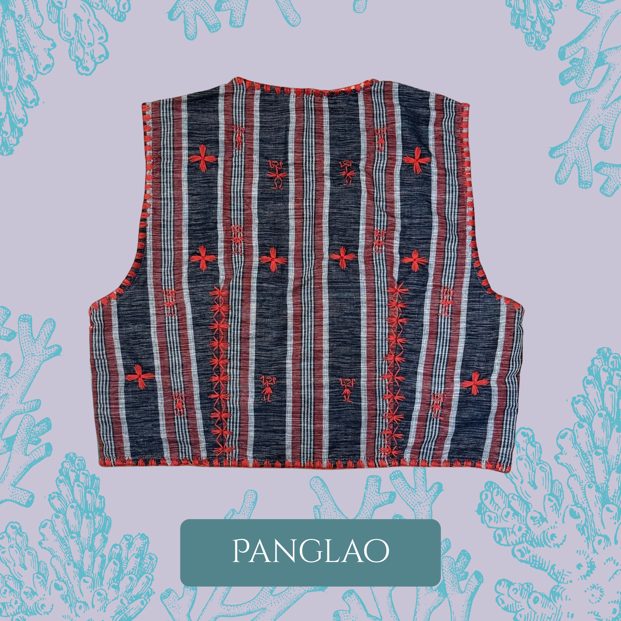 Hinabi Patchwork Vest - Panglao