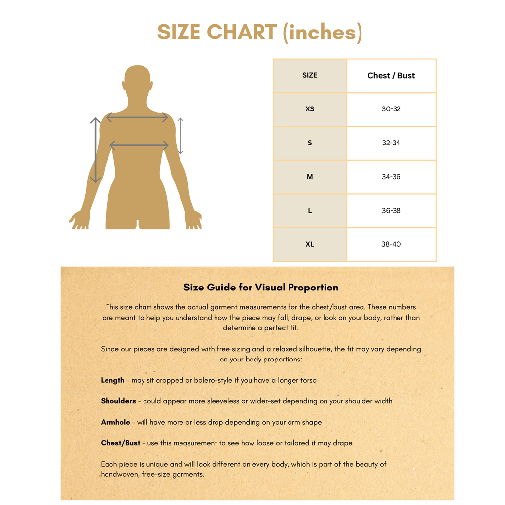 Hinabi Vest - Island Breeze